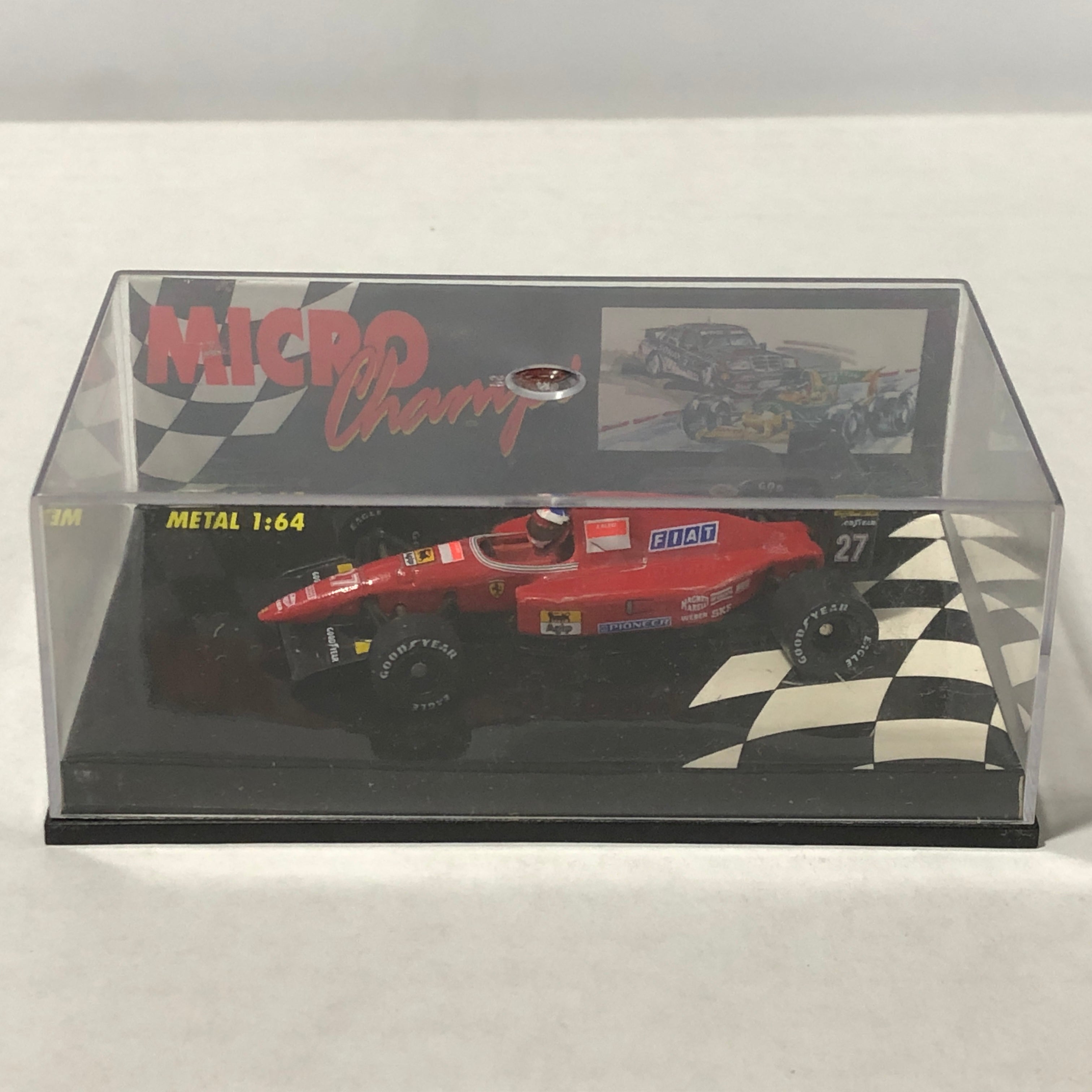 Ferrari F92 A F1 1992 N 27 J Alesi by Microchamps 1:64 (MCH651304