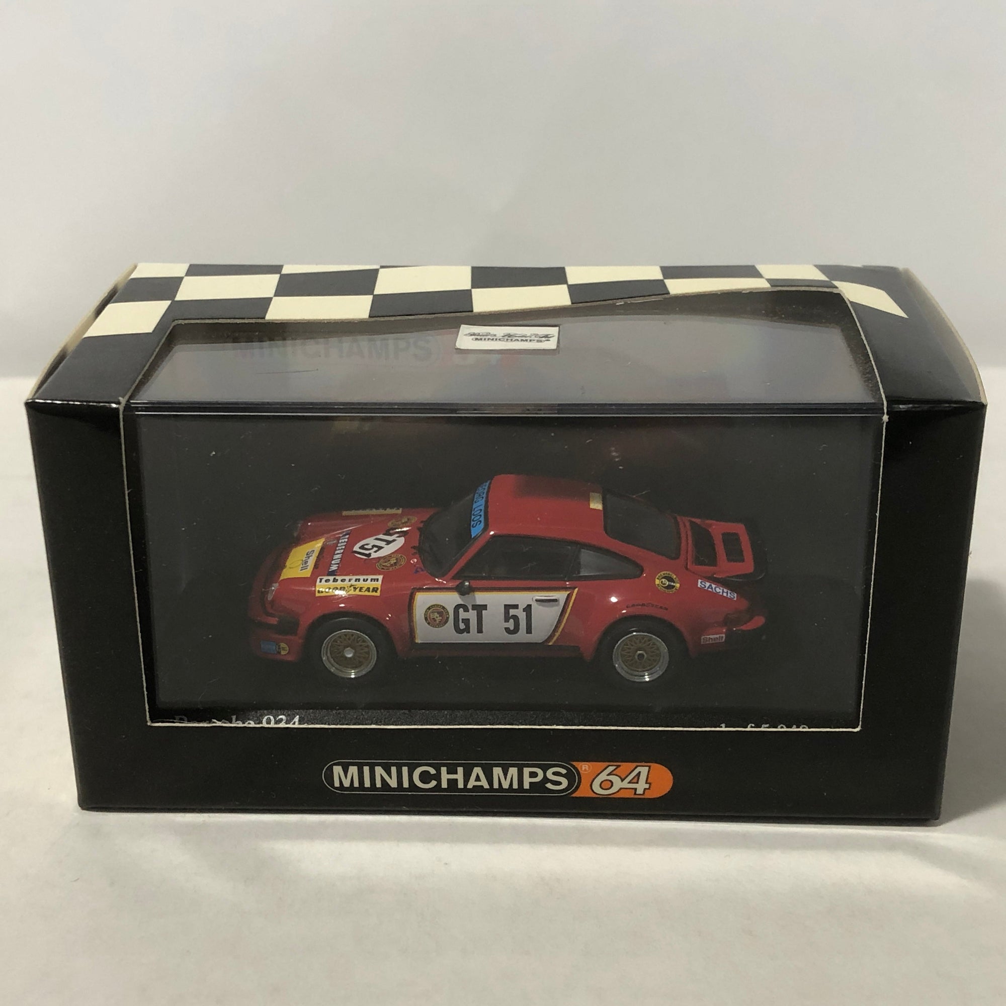 Porsche 934 1976 ADAC 300 Km N 51 by Minichamps 1:64 (640766451)(Ltd Ed)