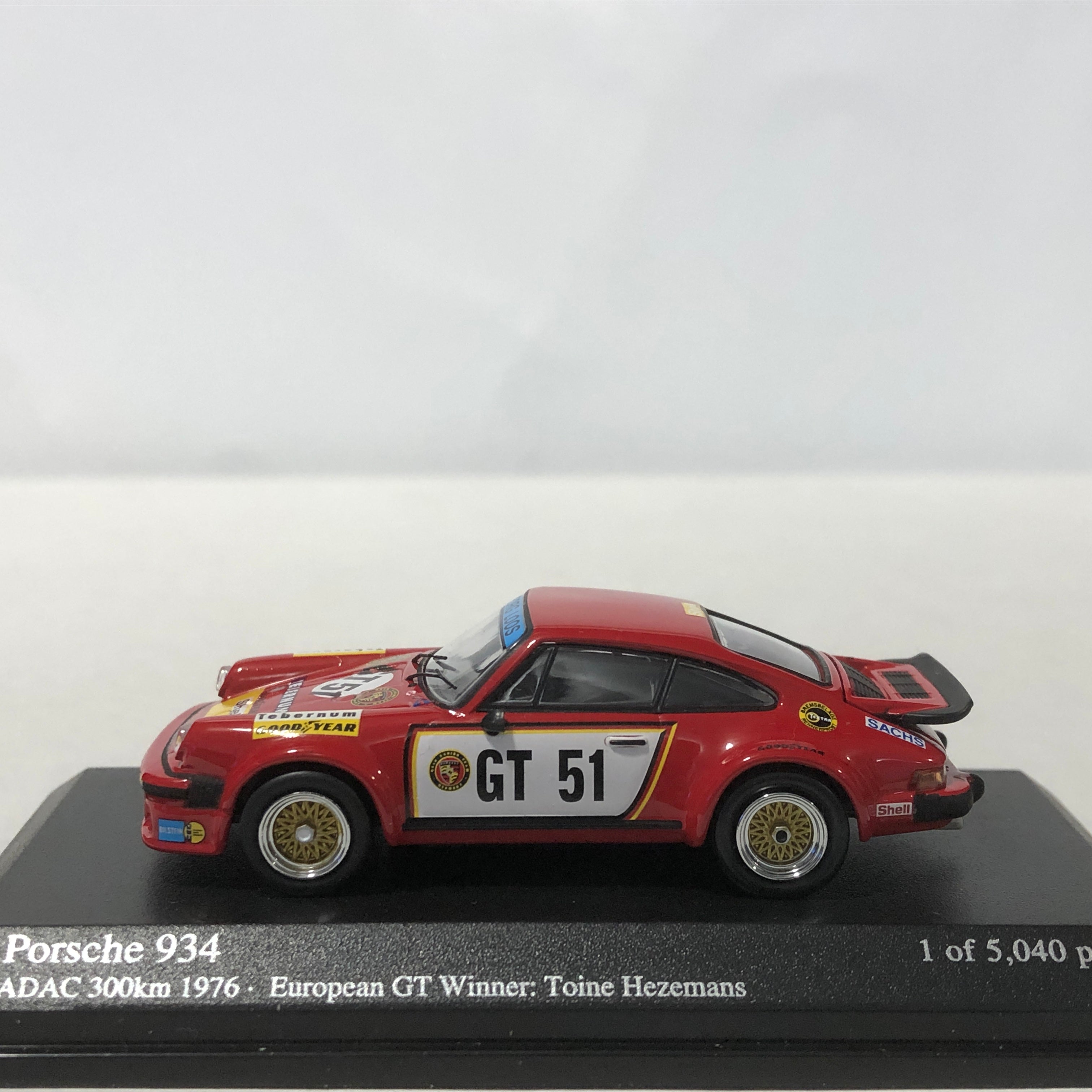 Porsche 934 1976 ADAC 300 Km N 51 by Minichamps 1:64 (640766451