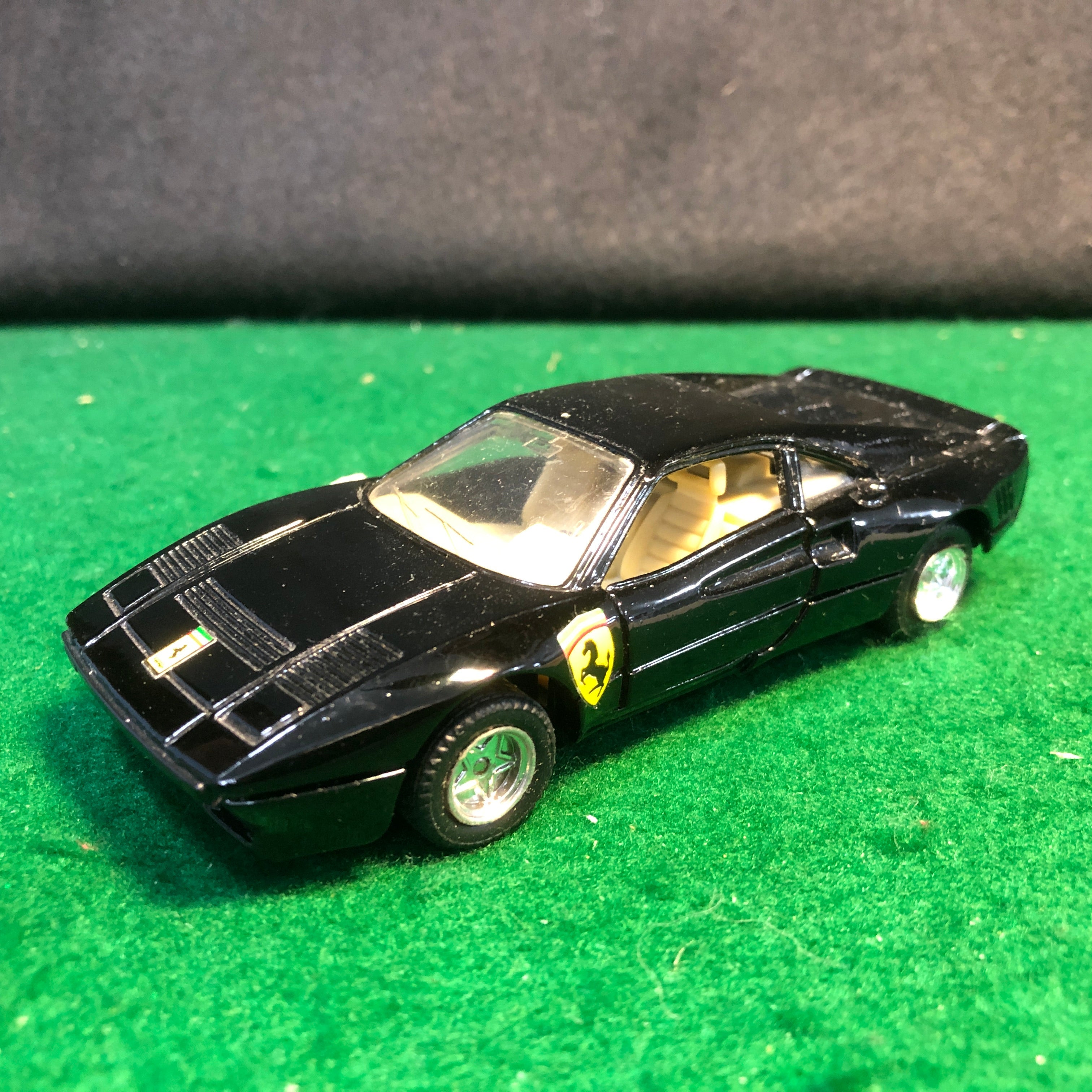 Ferrari 288 GTO Black Motorized by MC Toy 1:39 (No box) - Petrolicious