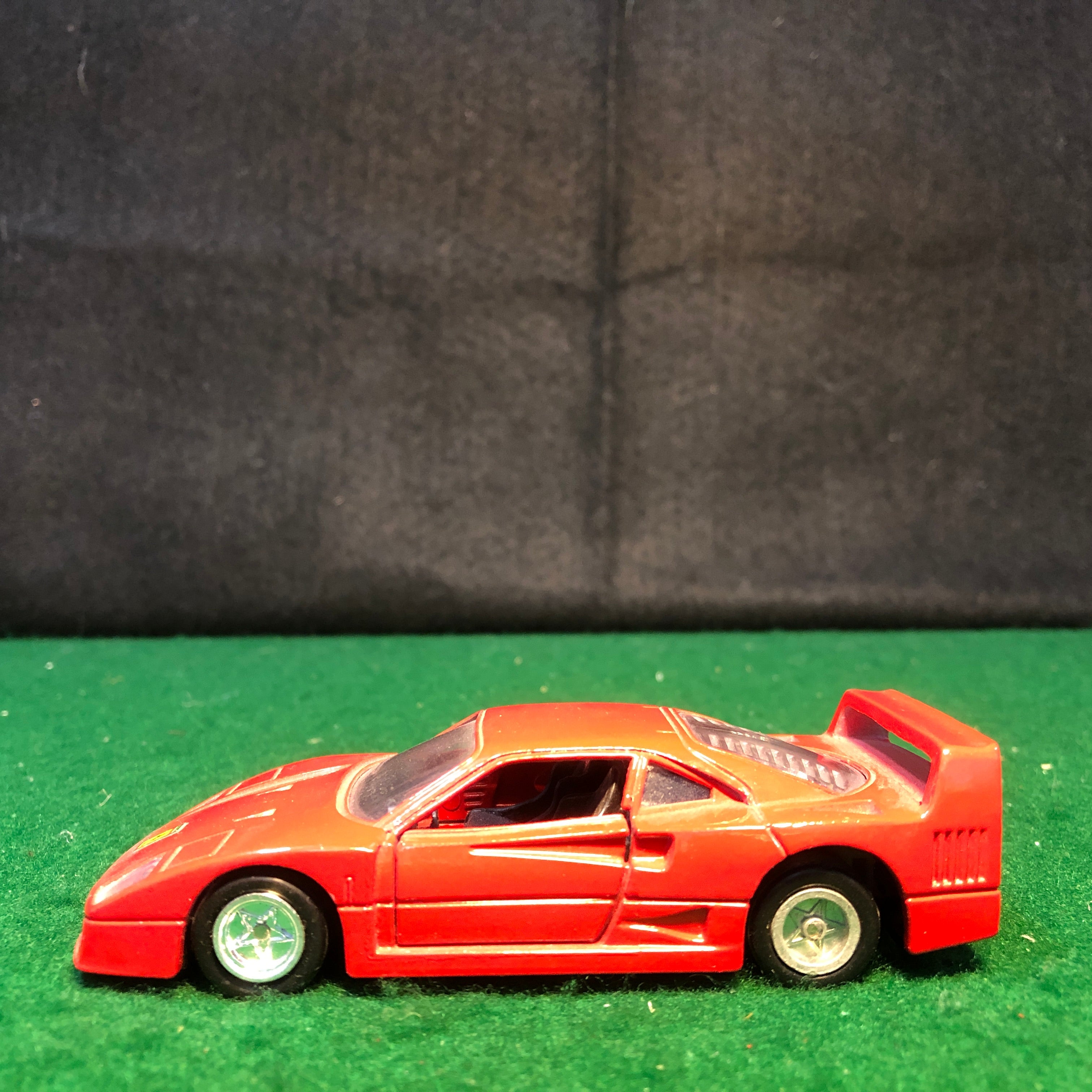 Ferrari F40 Red Motorized by MC Toy 1:39 (No box) - Petrolicious