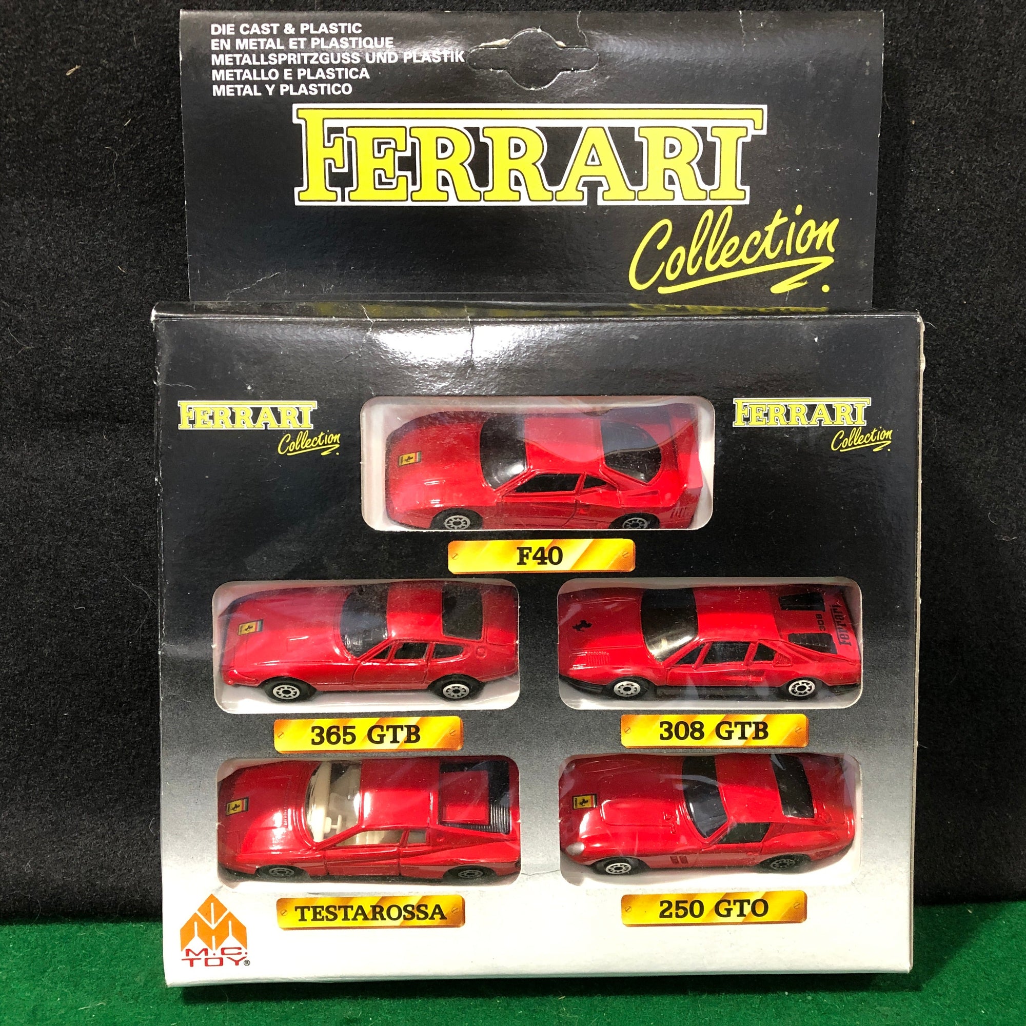 Ferrari 5 Car Gift Set by MC Toy 1:60 (MC-5)
