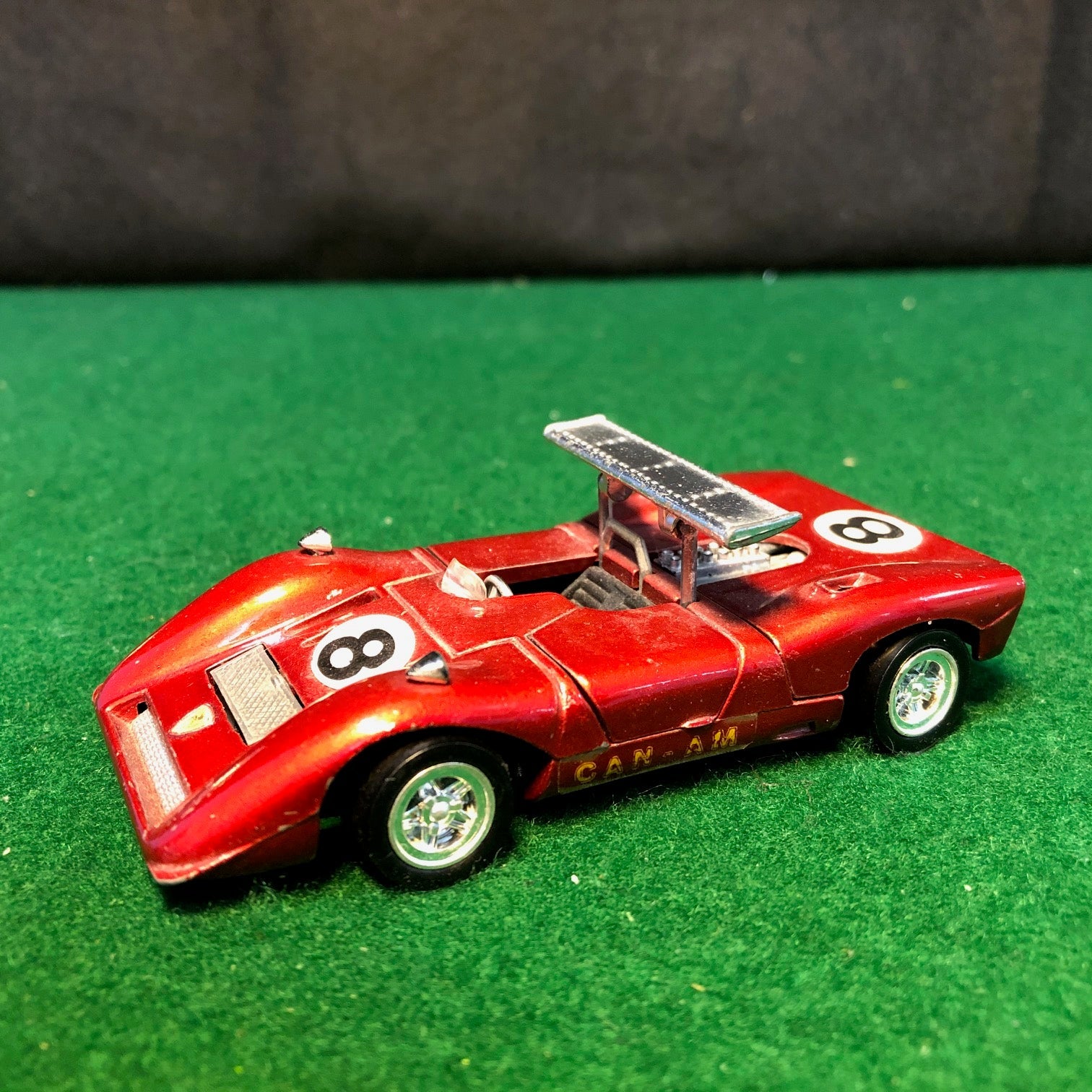 Ferrari Can-Am N 8 Red by Mebetoys 1:43 (6601)(No box) - Petrolicious
