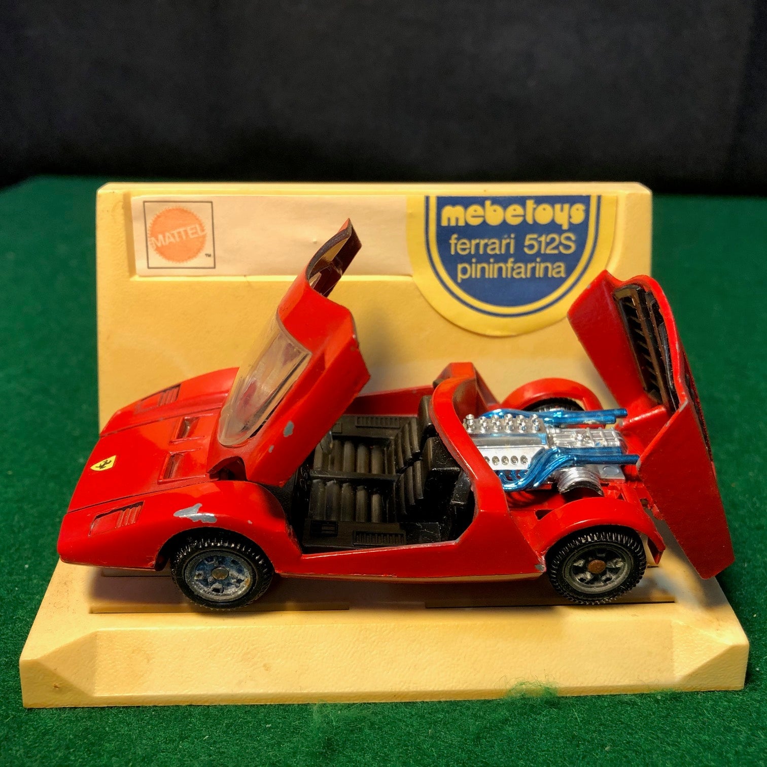 Ferrari 512 S Pininfarina Red by Mebetoys 1:43 (A-100)(No box)
