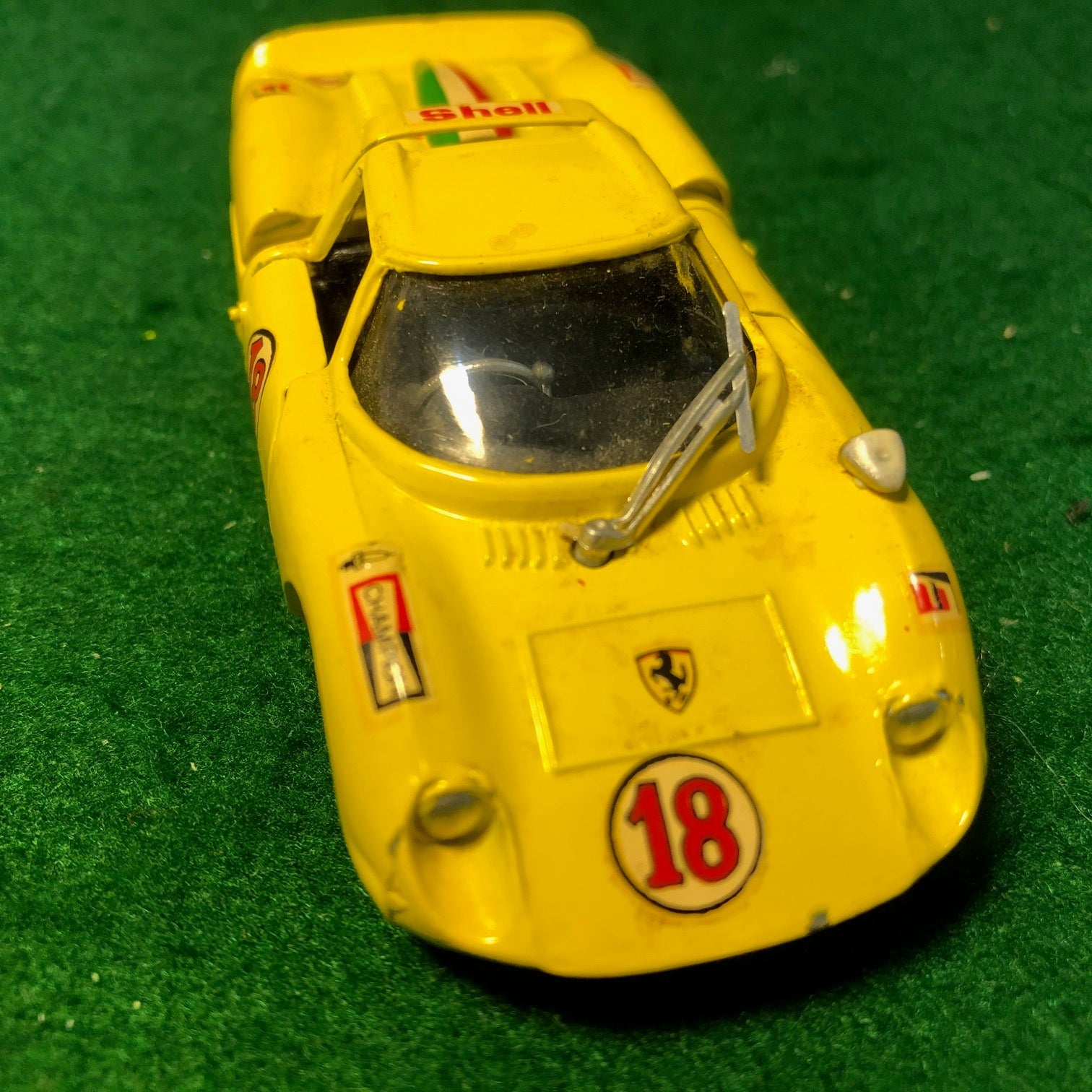 Ferrari 330 P2 N 18 Yellow by Mercury 1:43 (28)(No box)(Dmg1