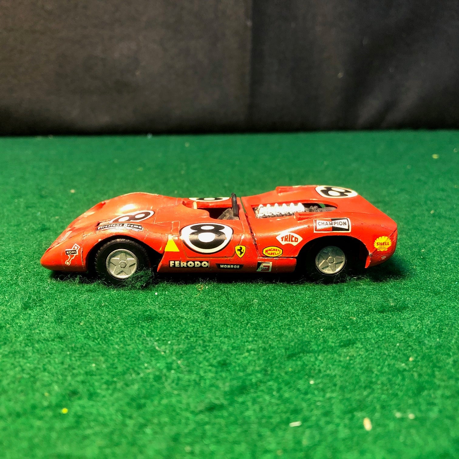Ferrari 312 P N 8 Red by Mercury 1:43 (306)(No box)