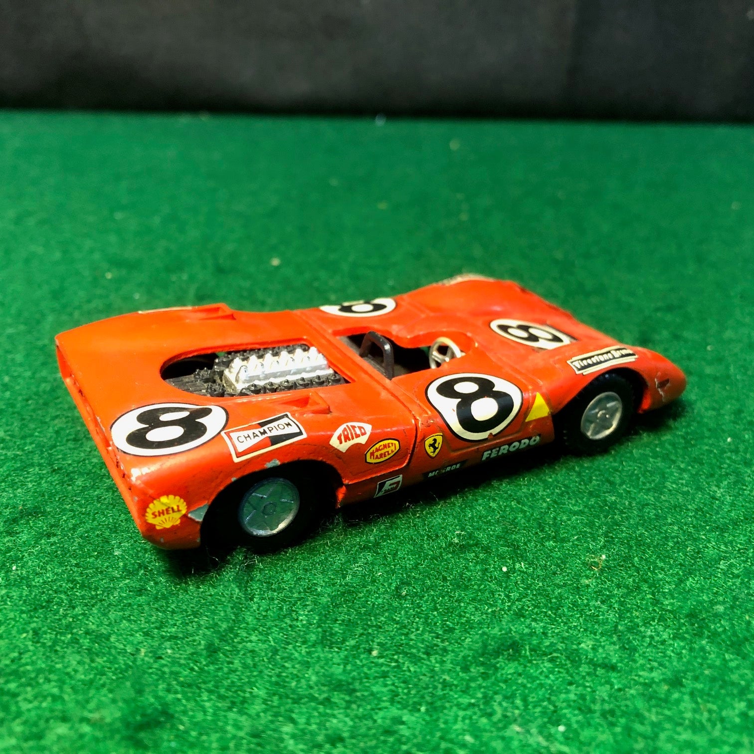 Ferrari 312 P N 8 Red by Mercury 1:43 (306)(No box)