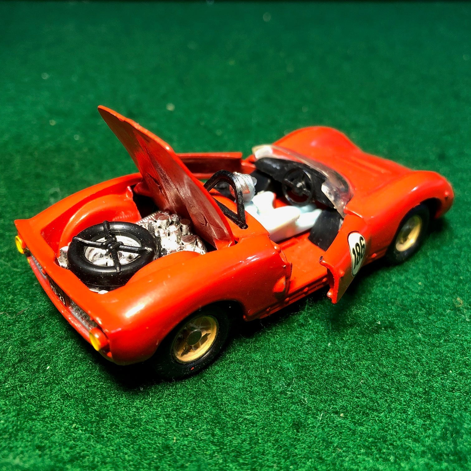 Ferrari Dino Sport N 186 Red by Mercury 1:43 (45)(No box)