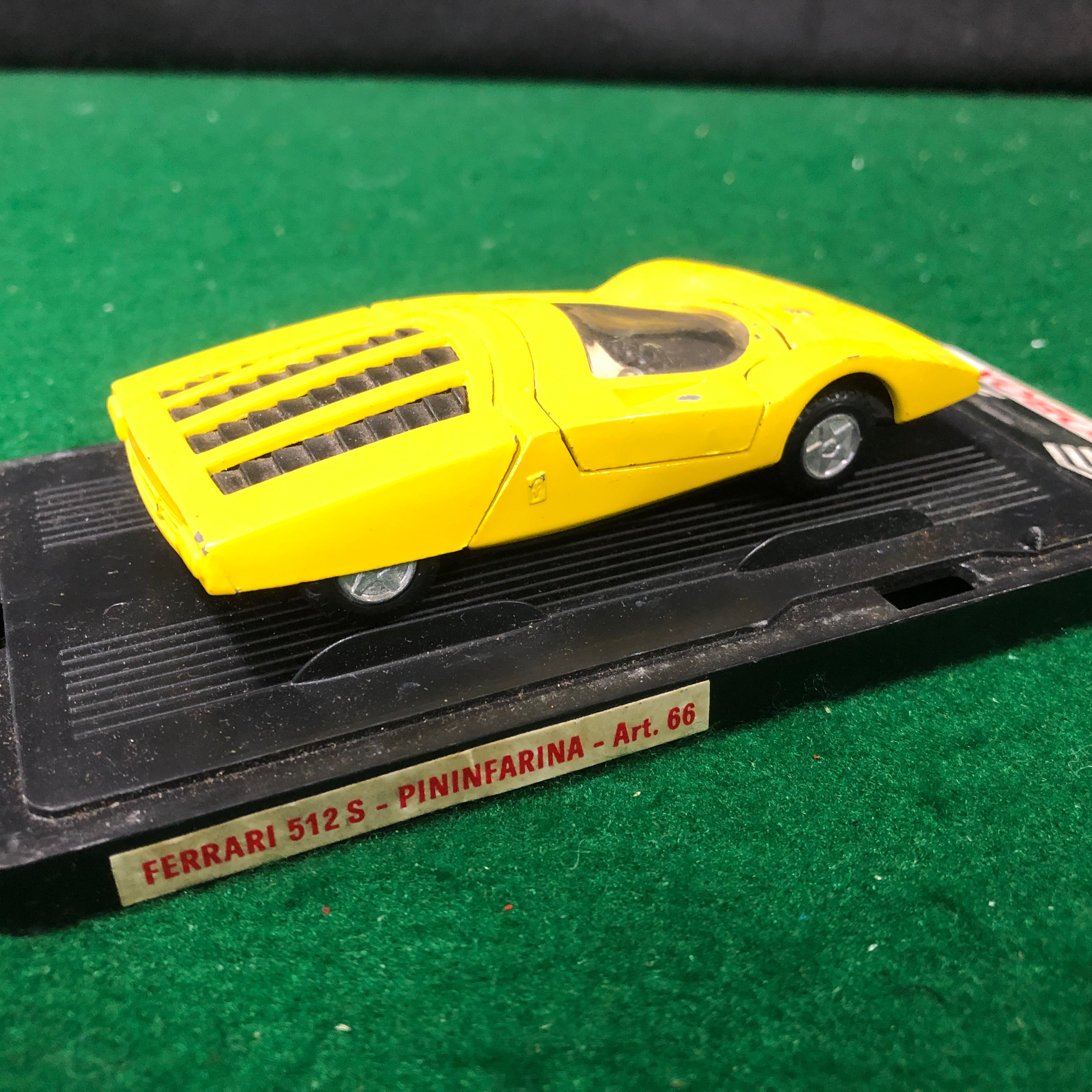 Ferrari 512 S Pininfarina Yellow by Mercury 1:43 (66)(Autobox