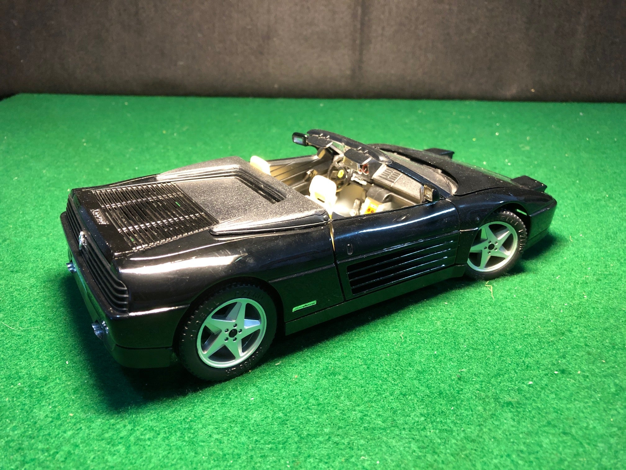 Ferrari 348 ts Black by Mira 1:18 (6101)(No box)