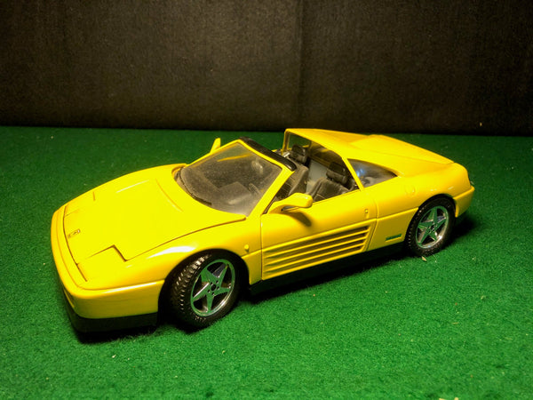 Ferrari 348 ts Yellow by Mira 1:18 (6102)(No box) - Petrolicious