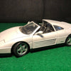 Ferrari 348 ts White by Mira 1:18 (6122)(No box)(Dmgd)