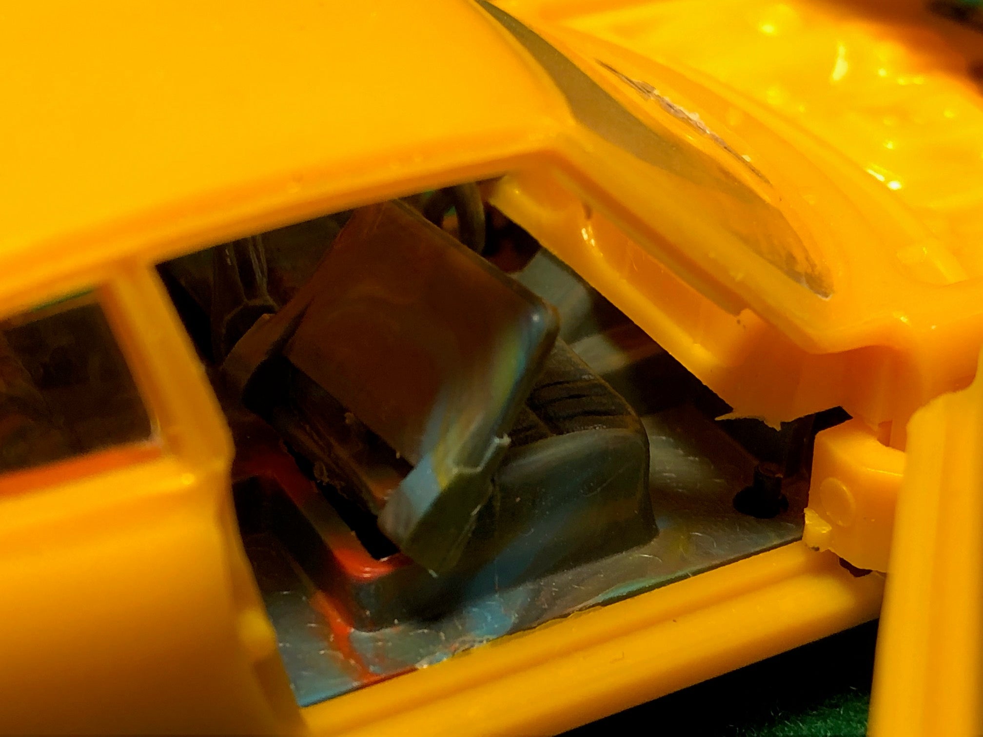 Fiat Dino Coupe Bertone Yellow by Norev 1:43 (163)(No box