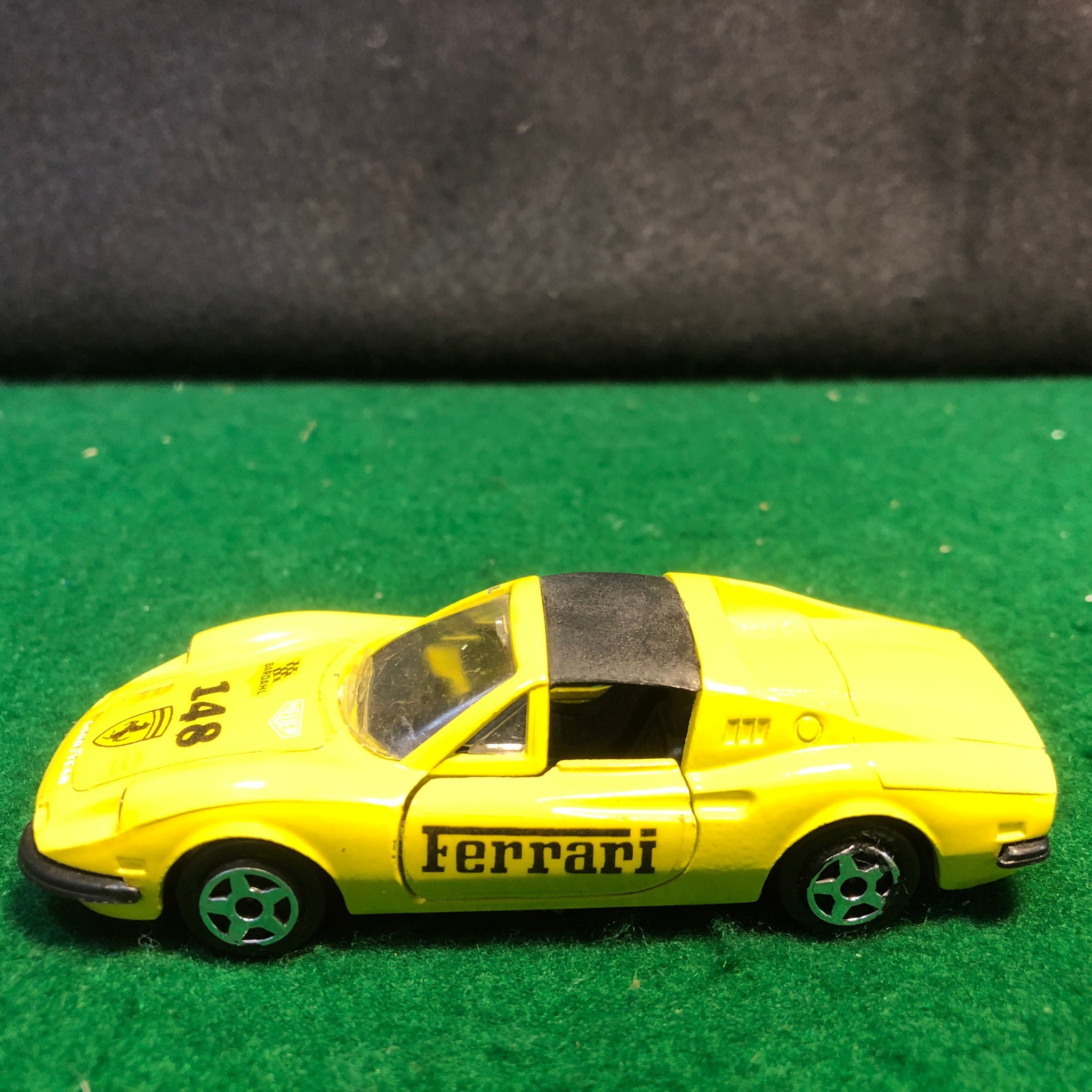 Ferrari 246 GTS Dino Yellow N 148 by Norev 1:43 (800)(No box)