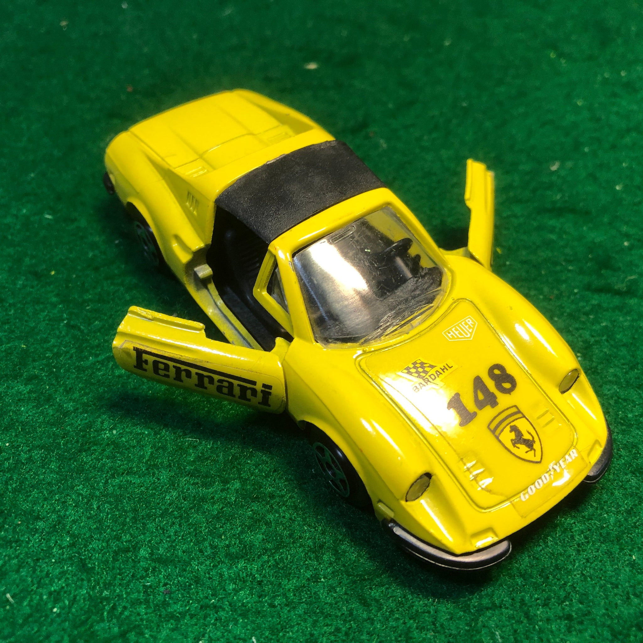 Ferrari 246 GTS Dino Yellow N 148 by Norev 1:43 (800)(No box)