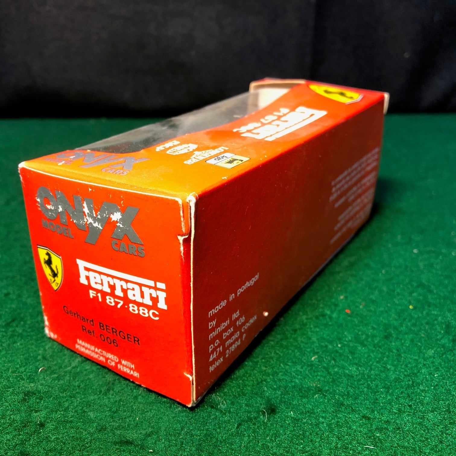 Ferrari F1 87-88C N 28 Gerhard Berger by Onyx 1:43 (006) - Default