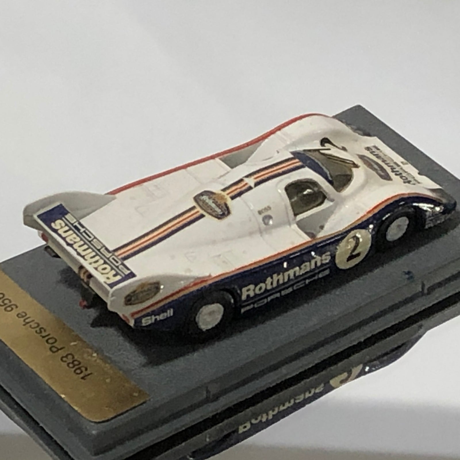 Porsche 956 Rothmans N 2 1983 by Bellini Piccolino 1:76 (C)(GT24/F)(No box)(10)