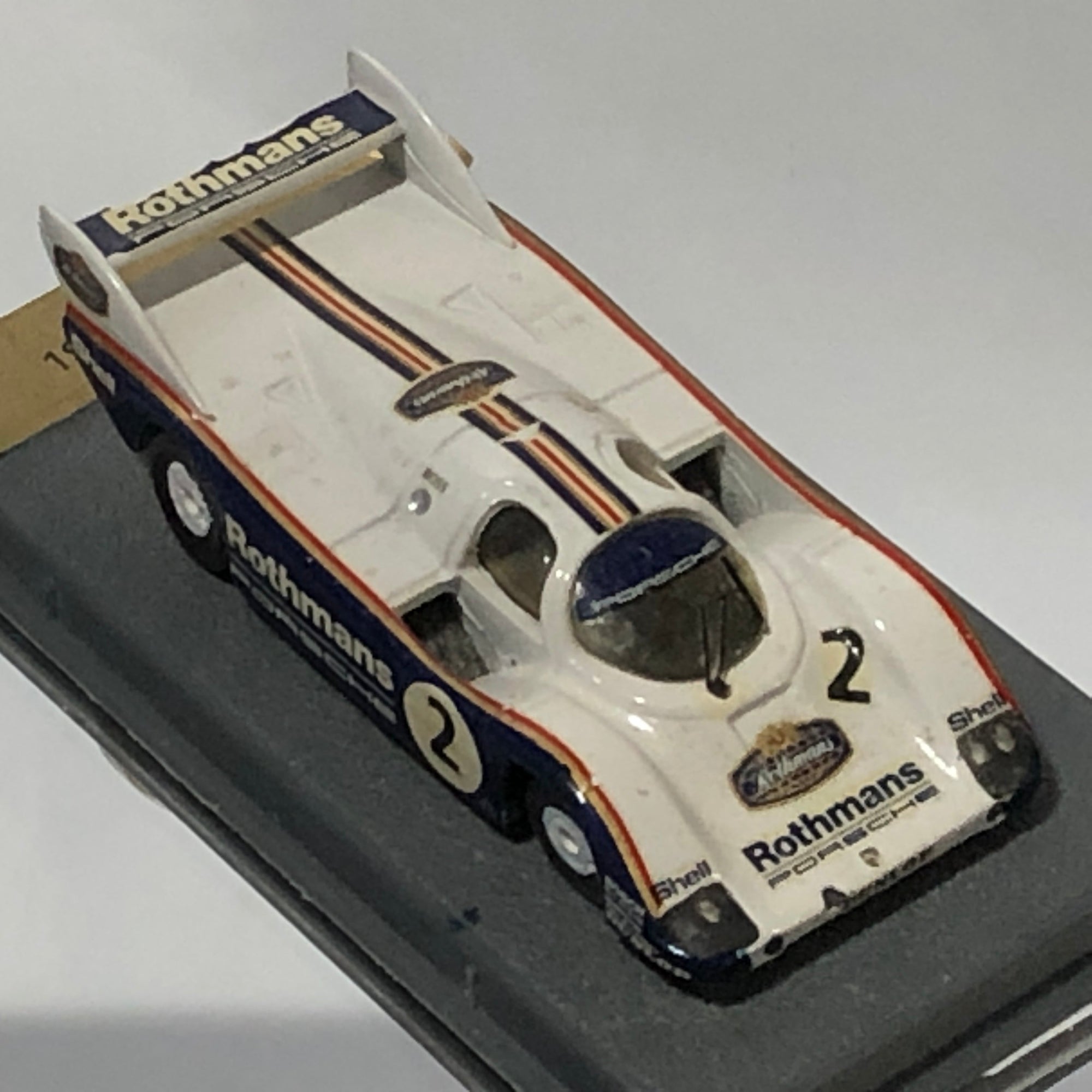 Porsche 956 Rothmans N 2 1983 by Bellini Piccolino 1:76 (C)(GT24/F)(No box)(10)