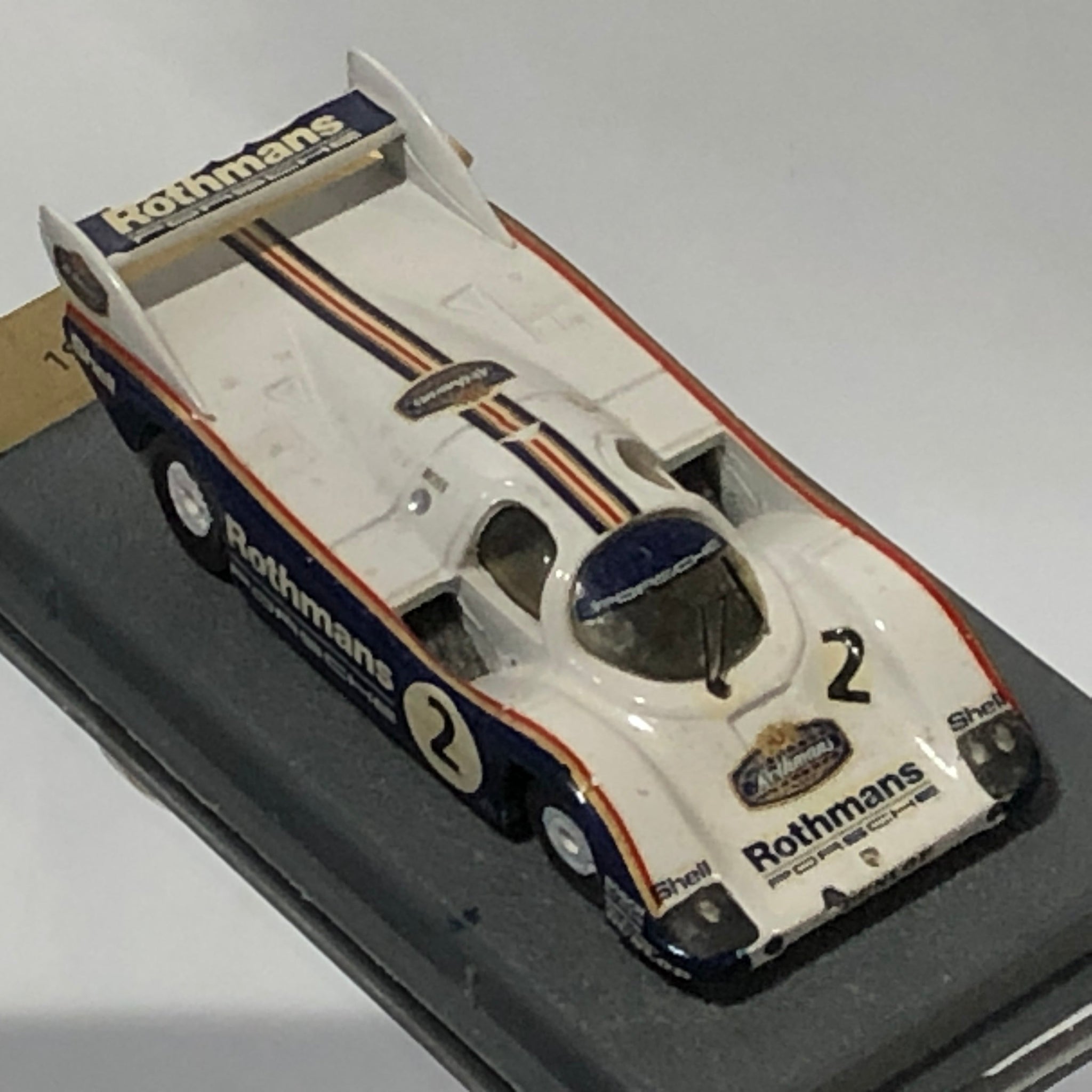 Porsche 956 Rothmans N 2 1983 by Bellini Piccolino 1:76 (C)(GT24/F)(No box)(10)