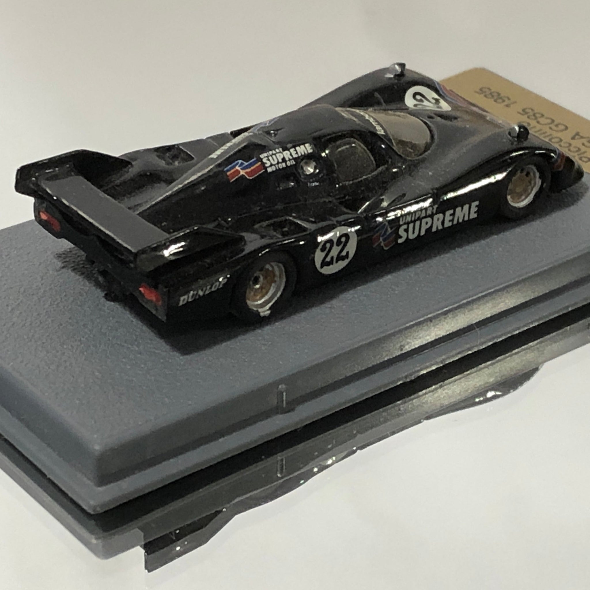 Spice Tiga GC85 Unipart Supreme N 22 1985 Unipart Supreme by Bellini Piccolino 1:76 (/F)(No box)