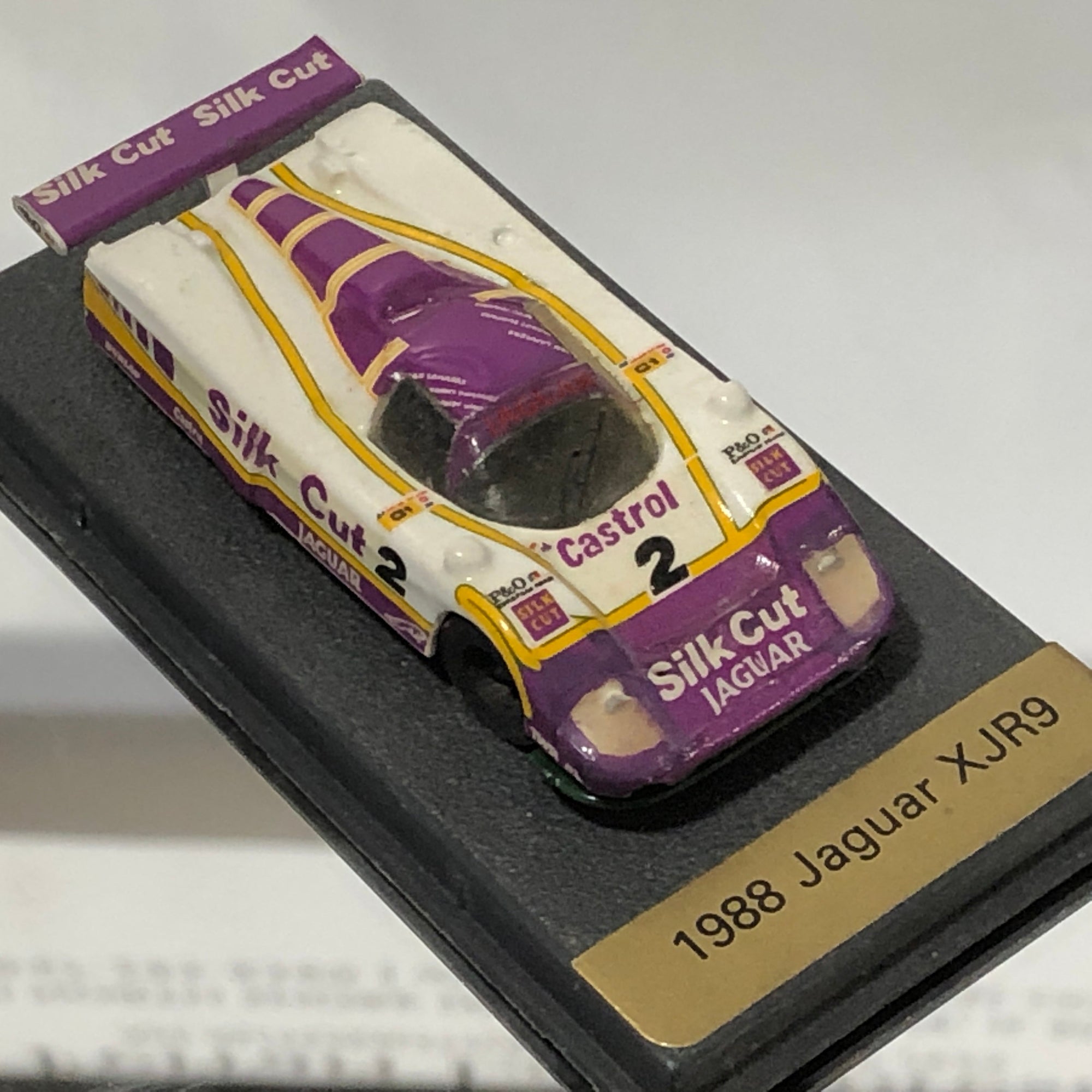 Jaguar XJR9 N 2 1988 Silk Cut by Bellini Piccolino 1:76 (/F)(No box)