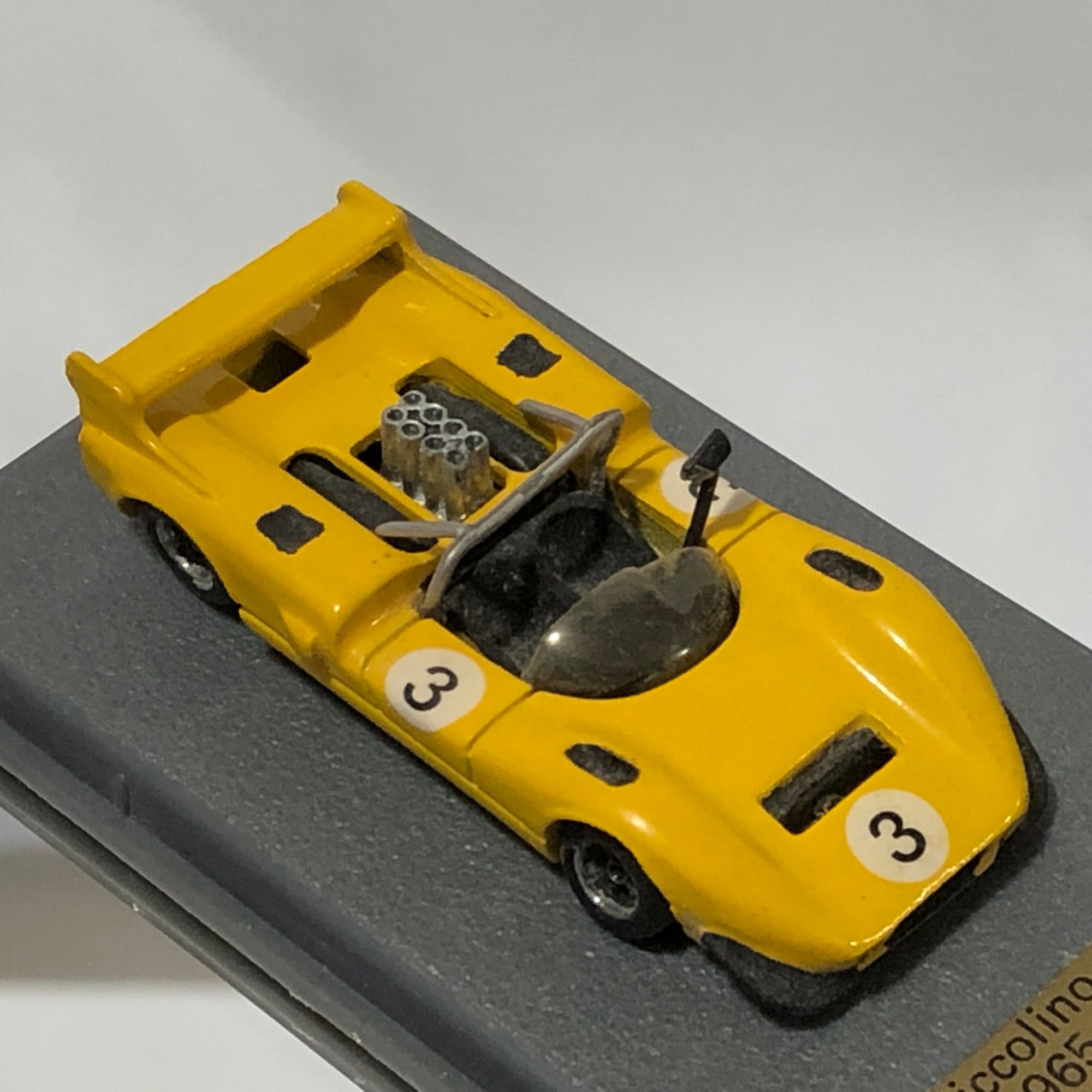 McLaren M1C N 3 Yellow 1965  by Bellini Piccolino 1:76 (/F)(No box)