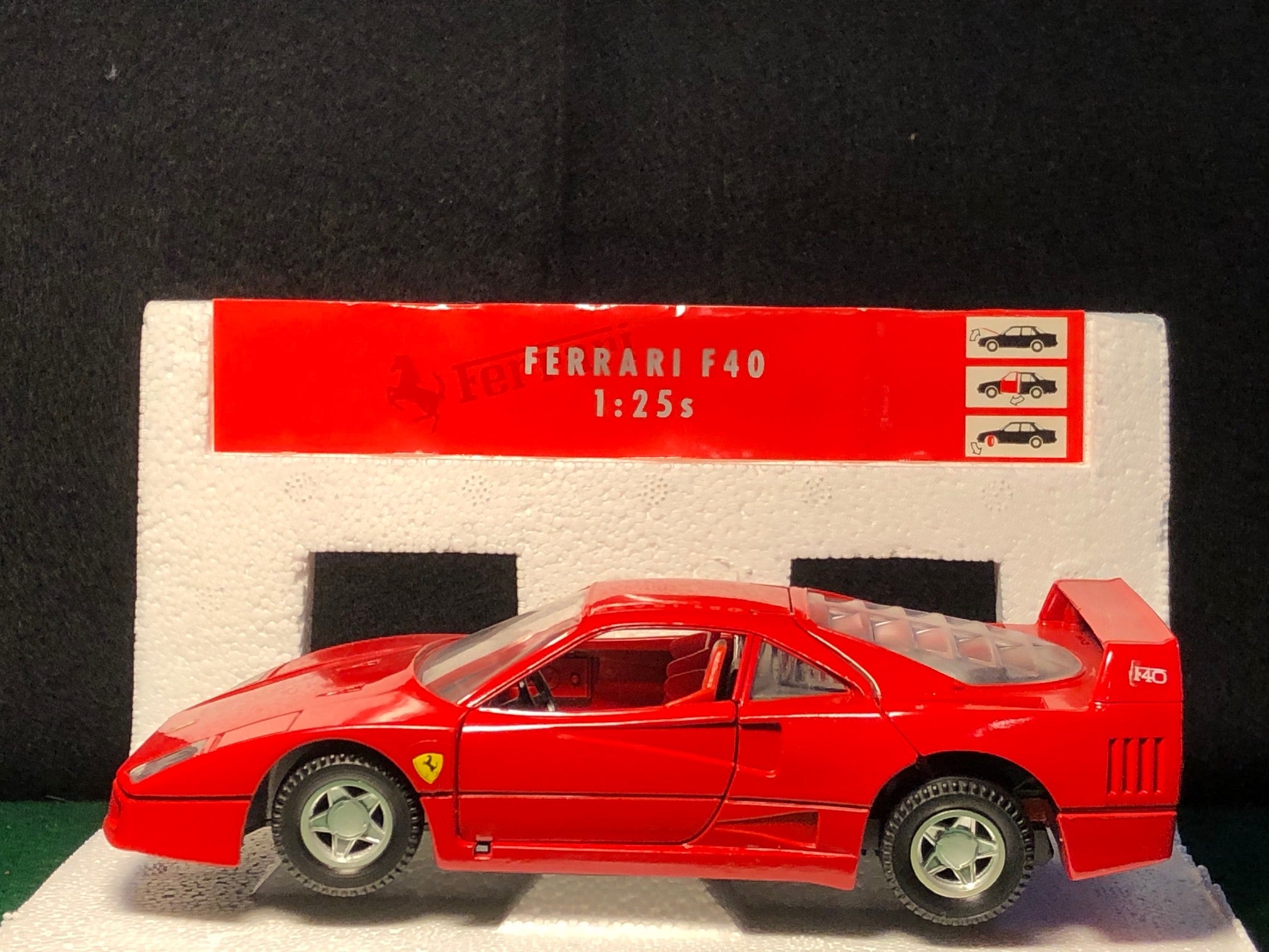 Ferrari F40 Red by Tonka - Polistil 1:25 - Petrolicious