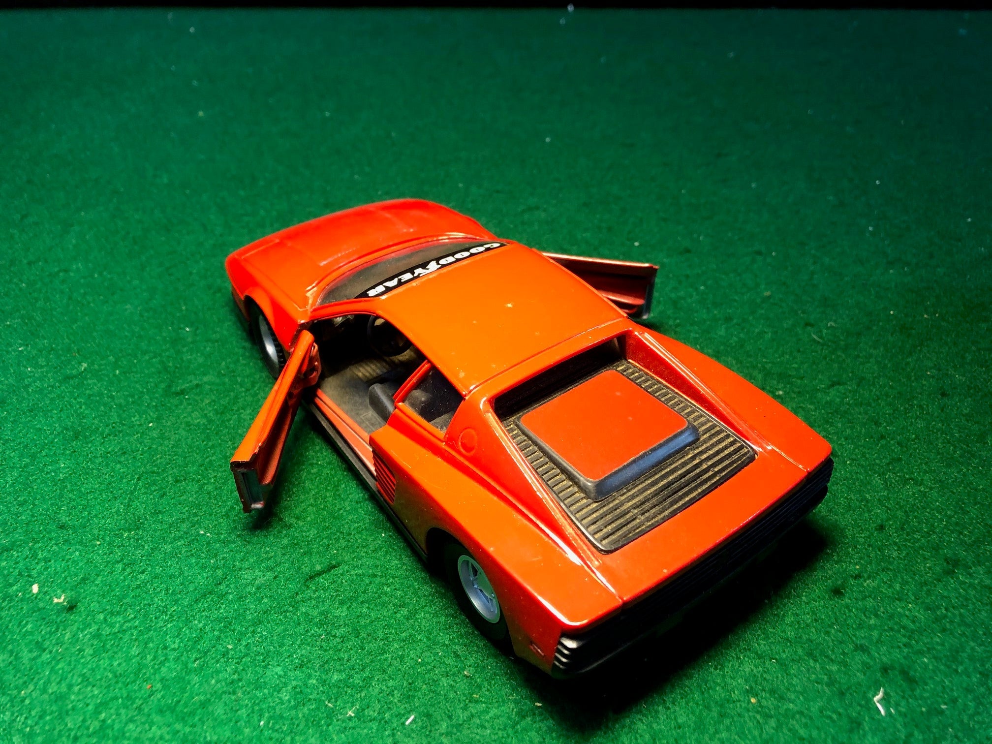Ferrari Testarossa Red by Tonka - Polistil 1:25 (02306)(No box)