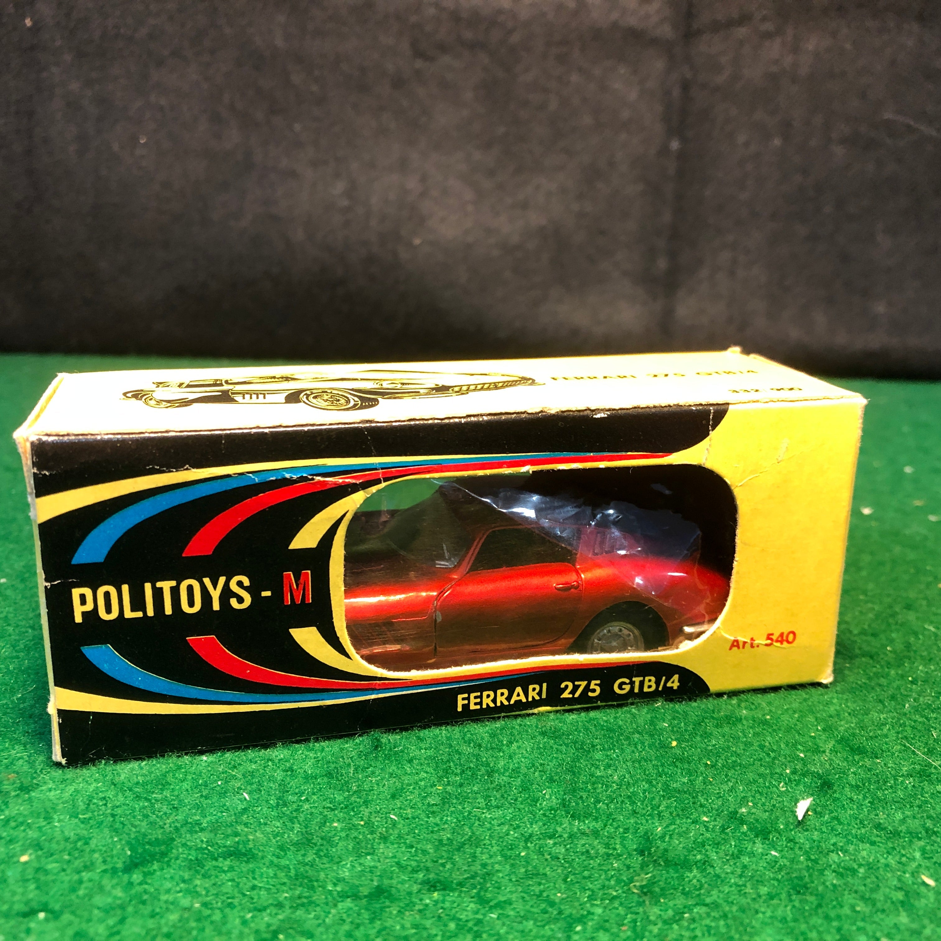 Ferrari 275 GTB/4 Red by Politoys 1:43 (540) - Petrolicious