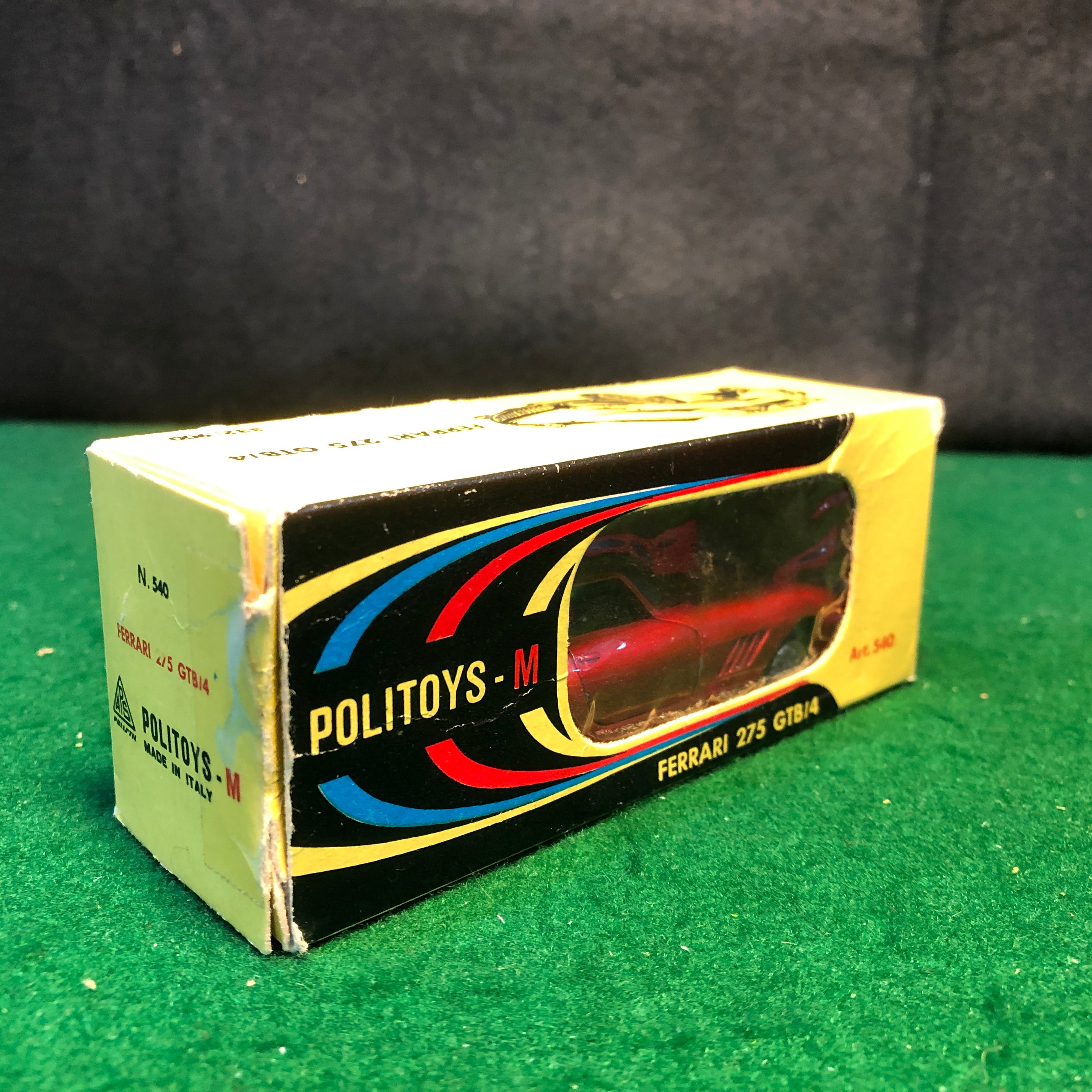 Ferrari 275 GTB/4 Red by Politoys 1:43 (540) - Petrolicious