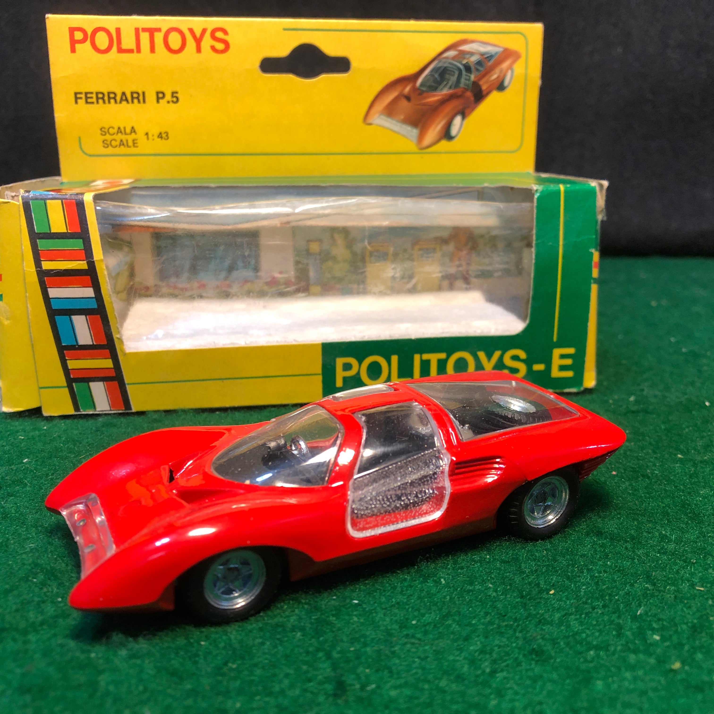 Ferrari P5 Berlinetta Pininfarina Red by Politoys 1:43 (566