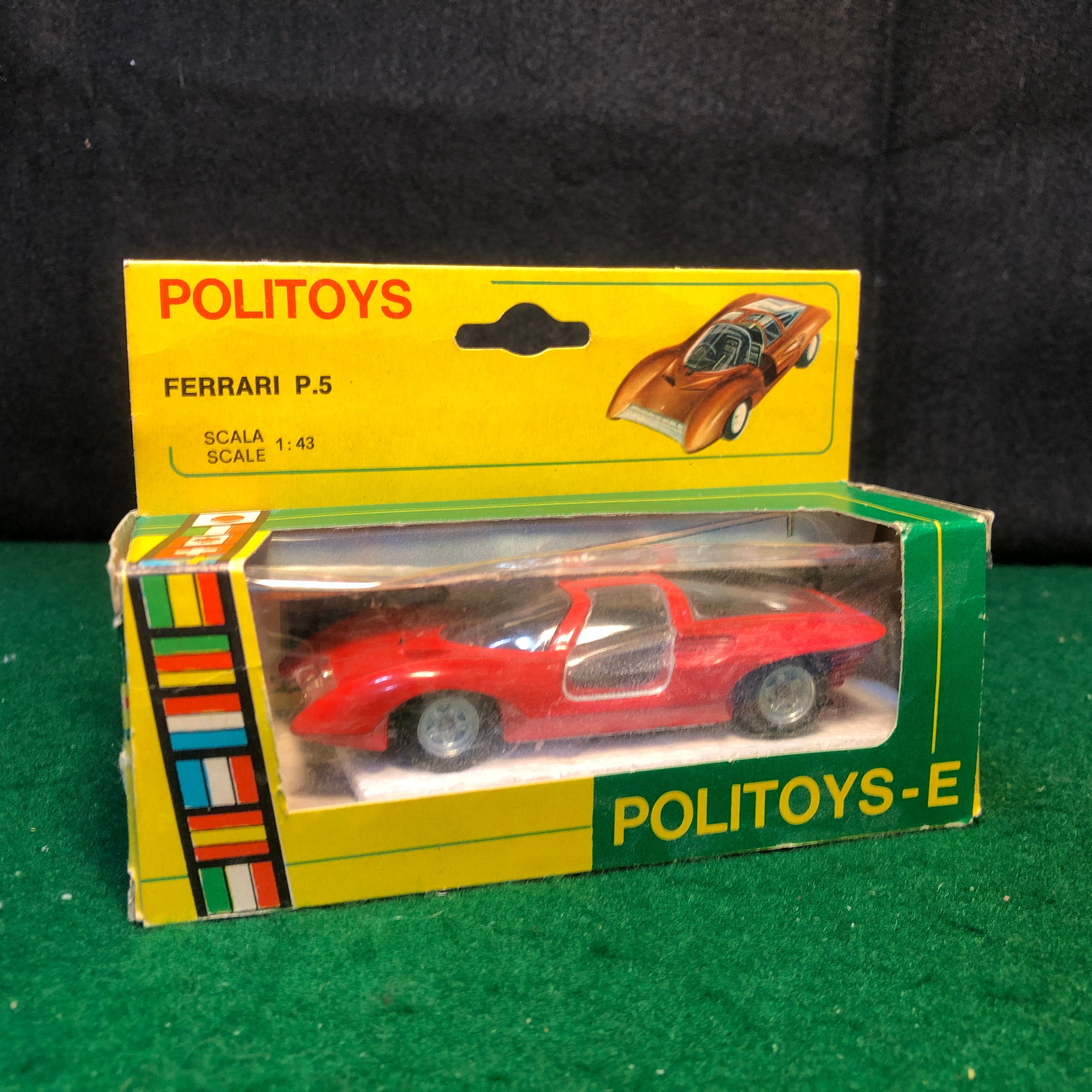 Ferrari P5 Berlinetta Pininfarina Red by Politoys 1:43 (566