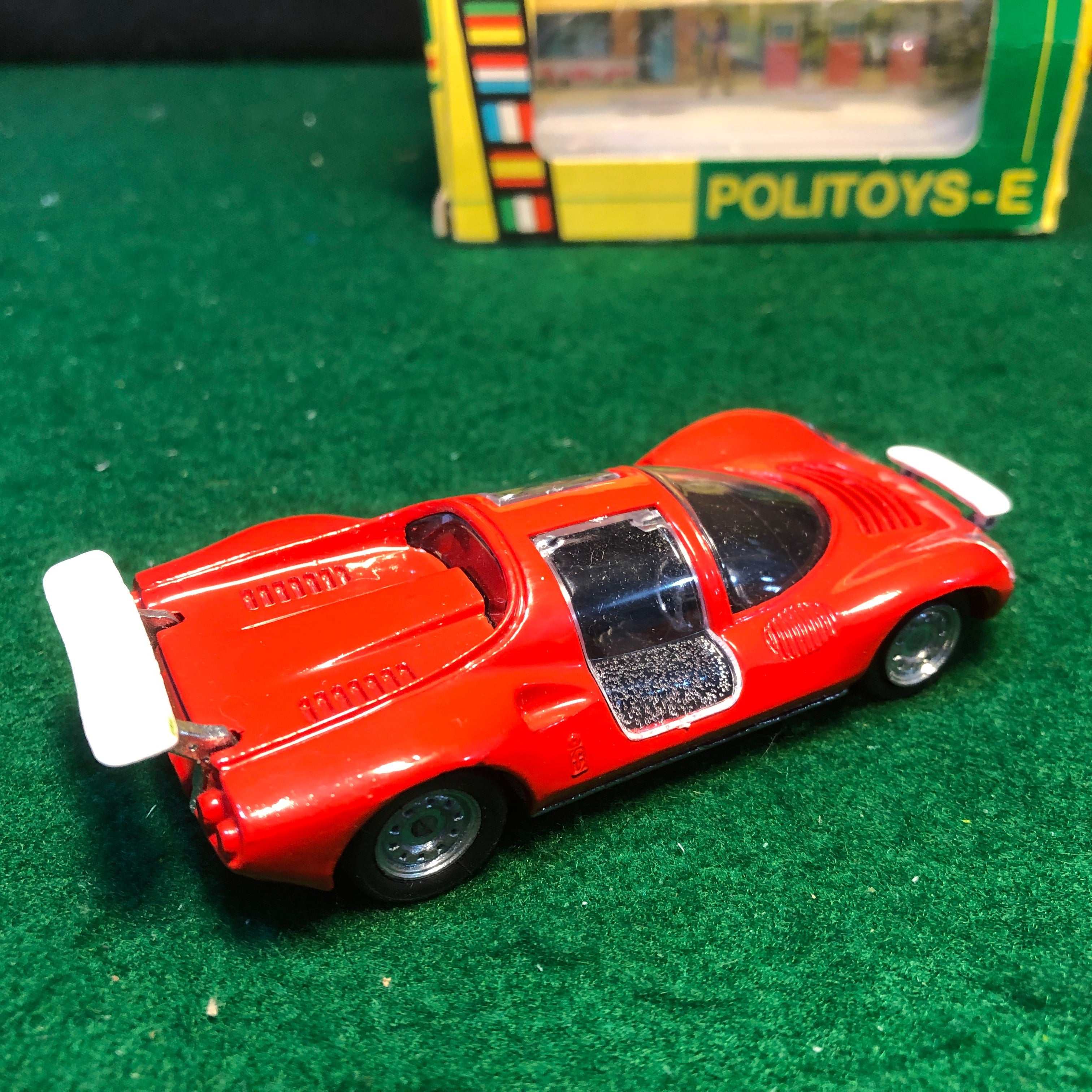 Ferrari Dino 206 Sport Red by Politoys 1:43 (589) - Default Title