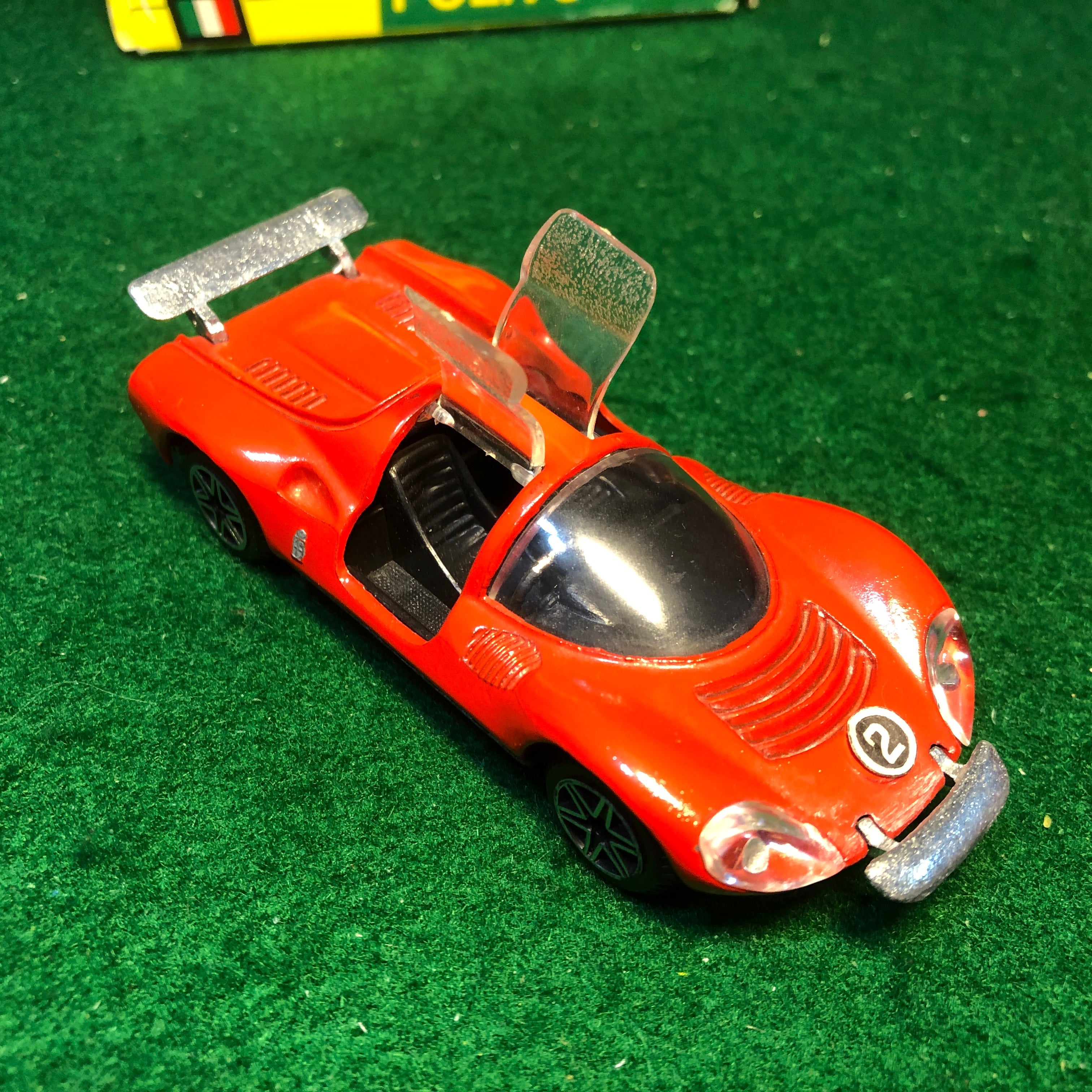 POLYTOYS ポリトーイ　フェラーリ　ディノ　No.589 Ferrari Dino 206 Sport Red by Politoys 1:43 (589)(Ruote Zero