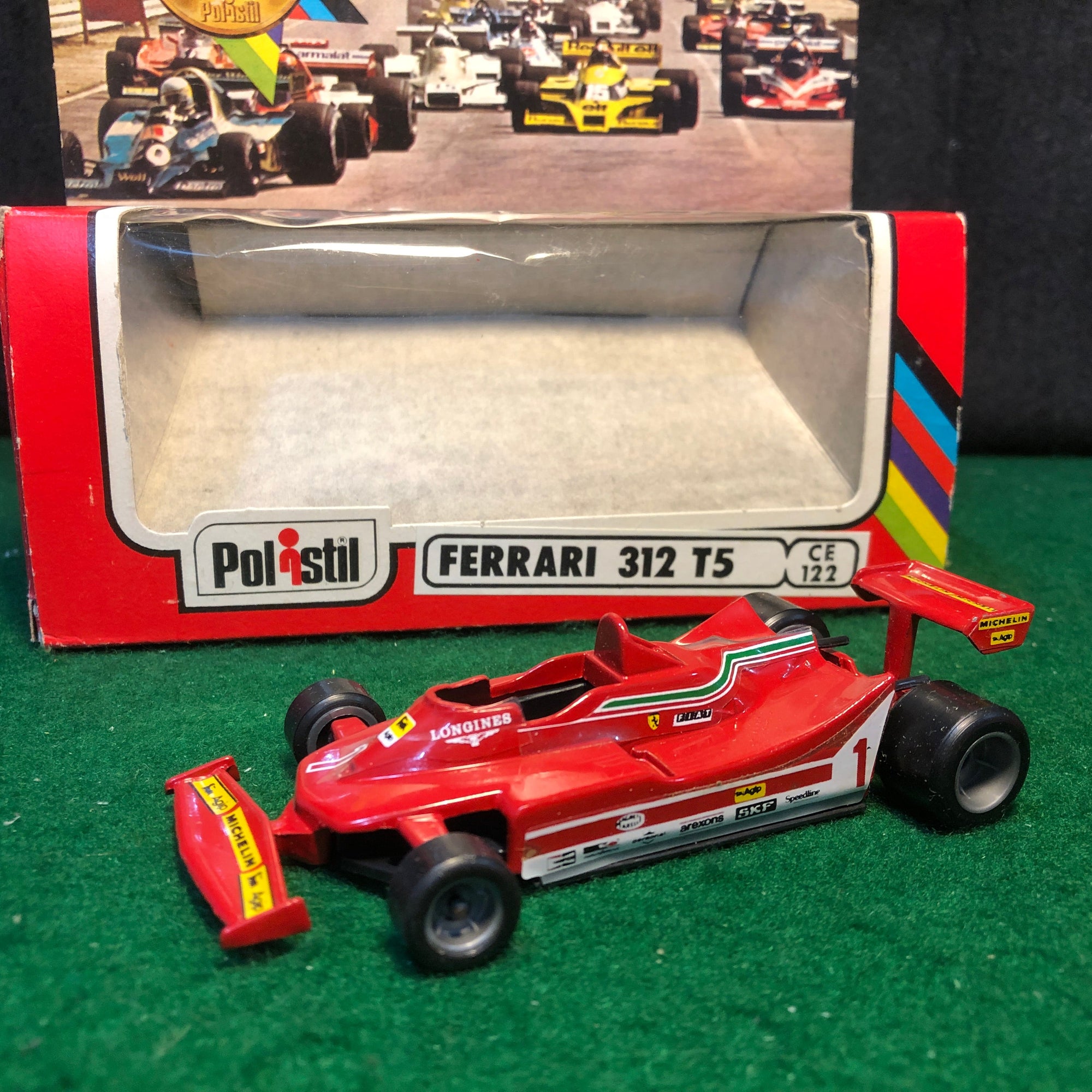 Ferrari 312 T5 N 1 Jody Scheckter by Polistil 1:41 (CE122)