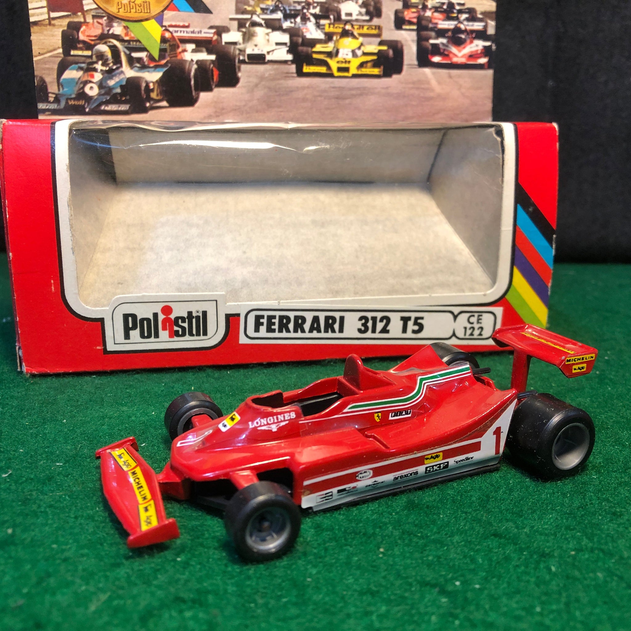 Ferrari 312 T5 N 1 Jody Scheckter by Polistil 1:41 (CE122)