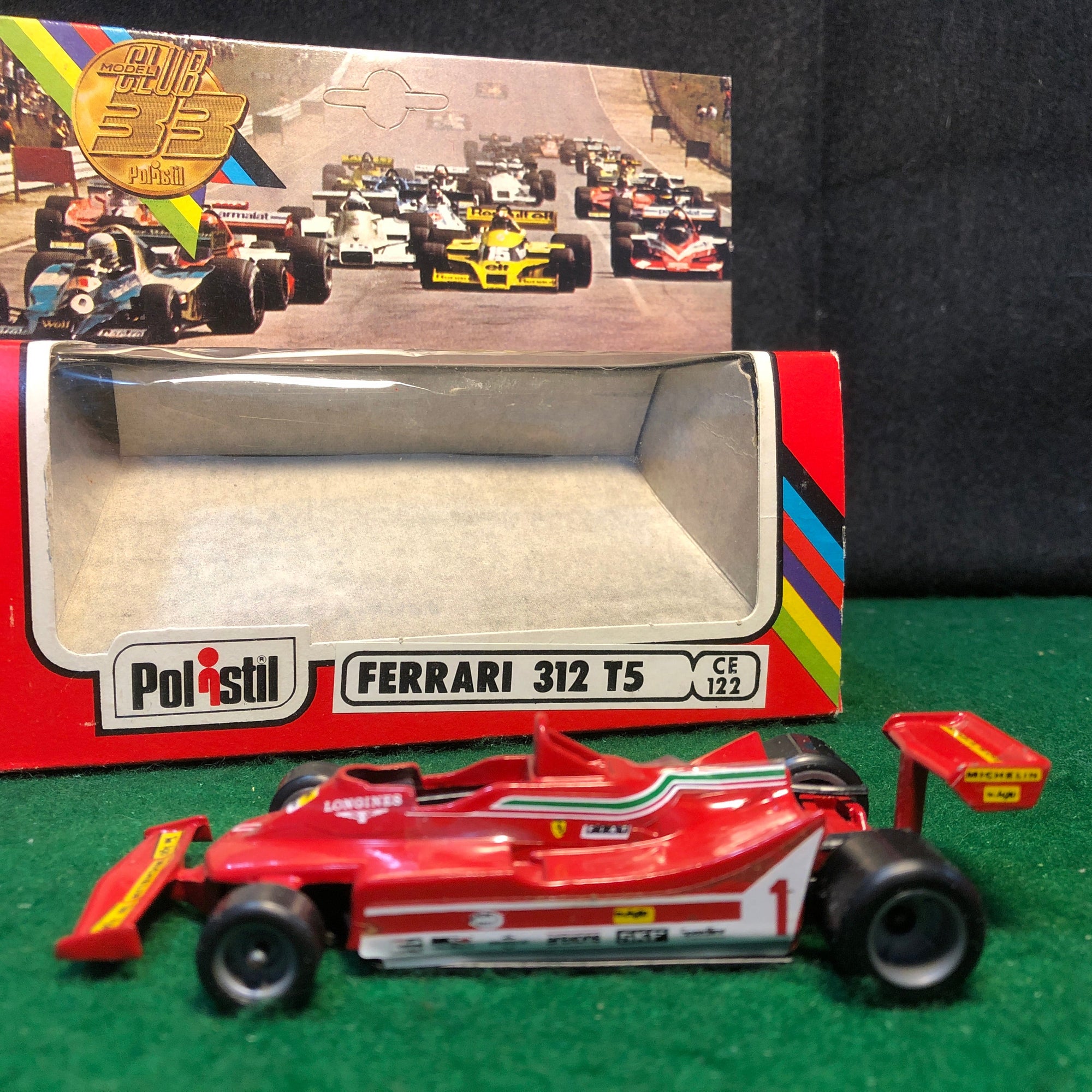 Ferrari 312 T5 N 1 Jody Scheckter by Polistil 1:41 (CE122)
