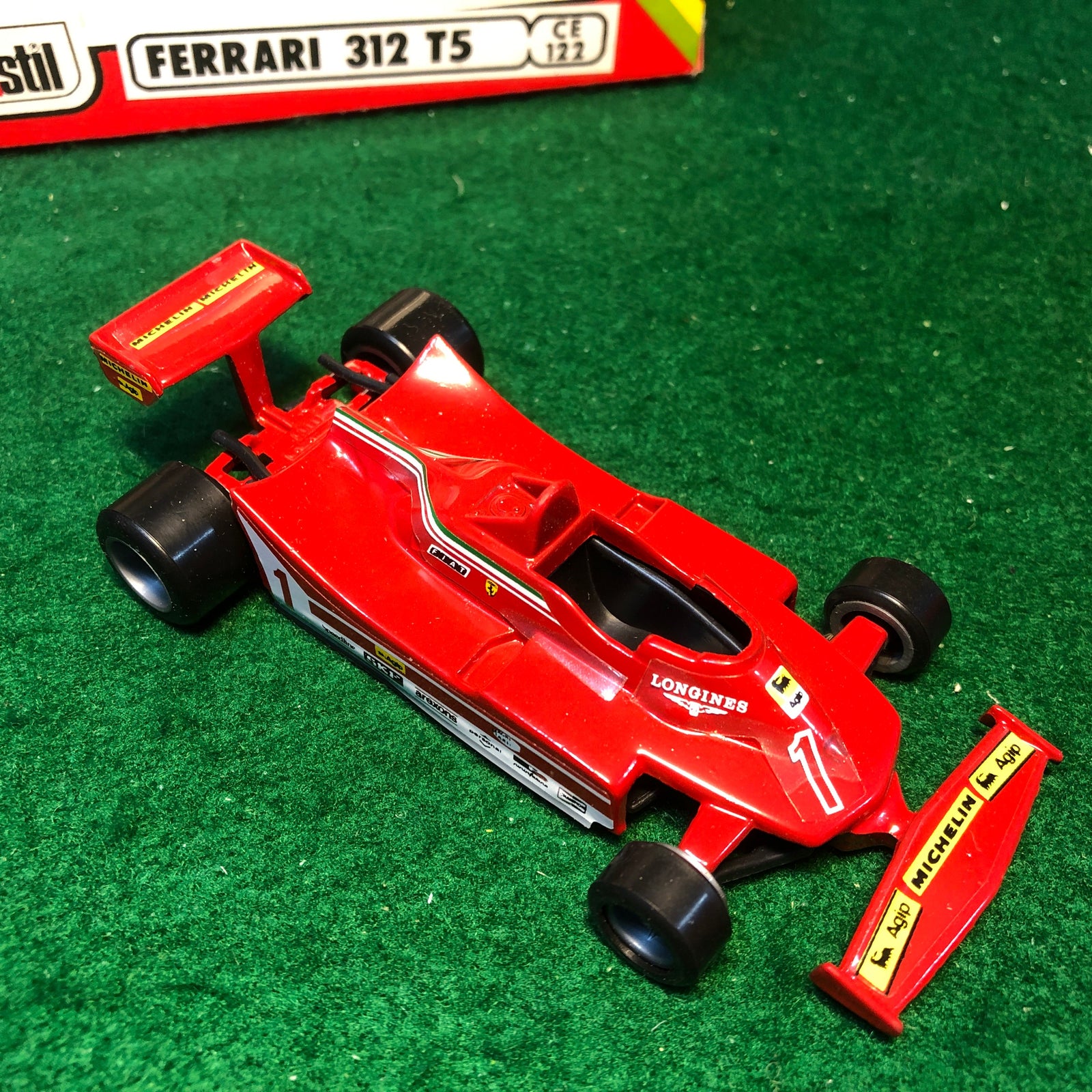 Ferrari 312 T5 N 1 Jody Scheckter by Polistil 1:41 (CE122)