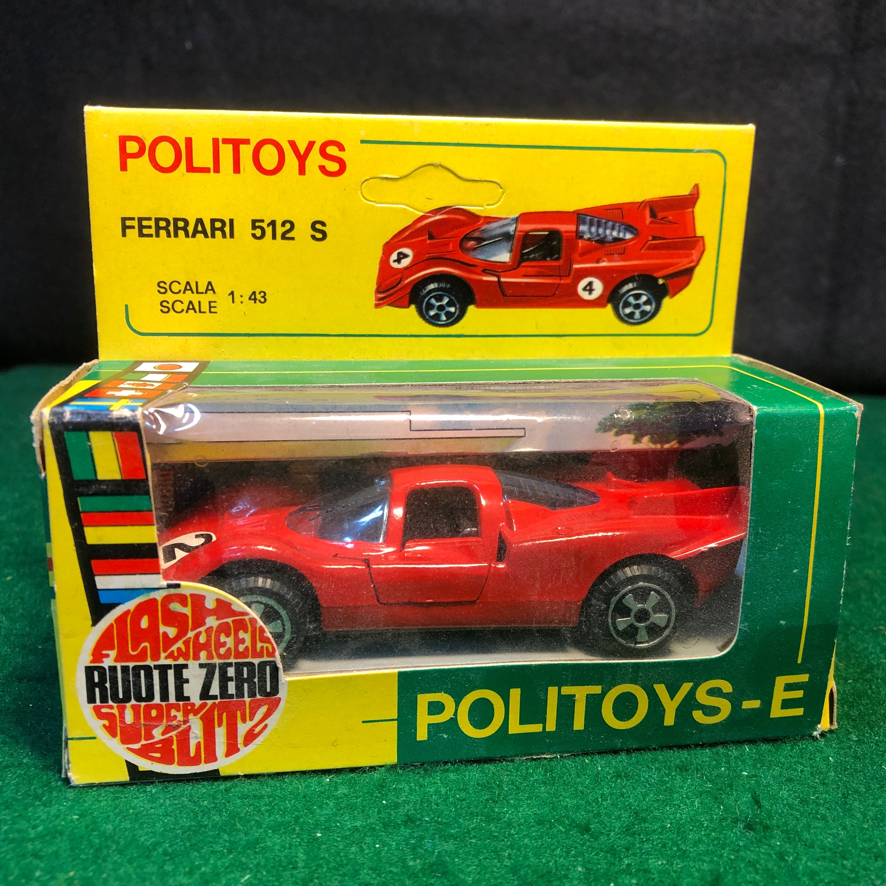 Ferrari P5 Pininfarina – Politoys Export 1:43 – Die-cast – Occasion