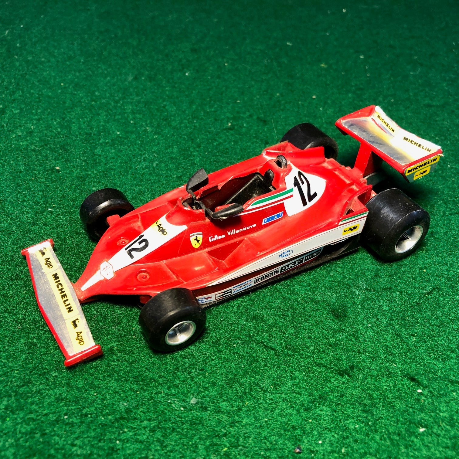 Ferrari 312 T3 N 12 Gilles Villeneuve by Polistil 1:32 (FK24)(No
