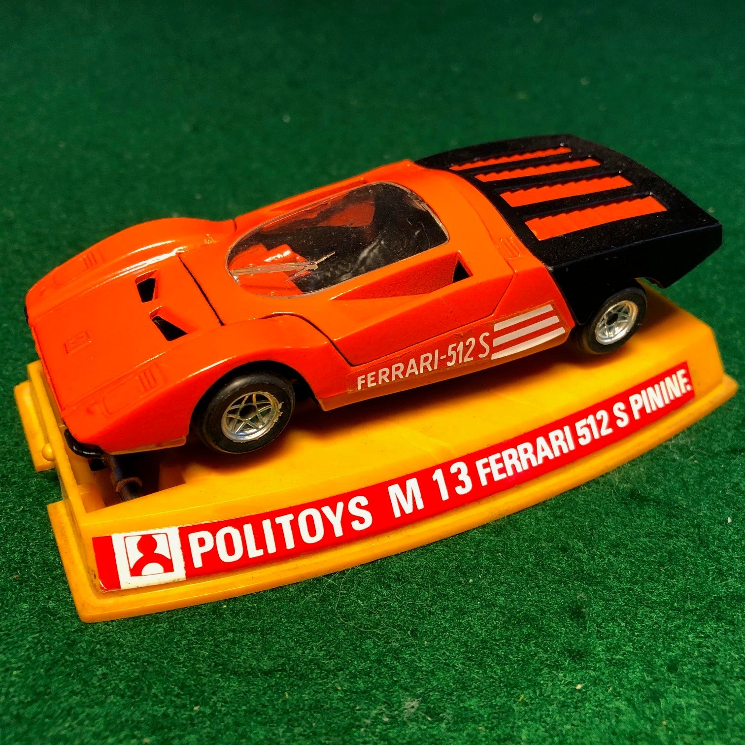 Ferrari 512 S Pininfarina Orange/Black by Politoys 1:43 (M13)