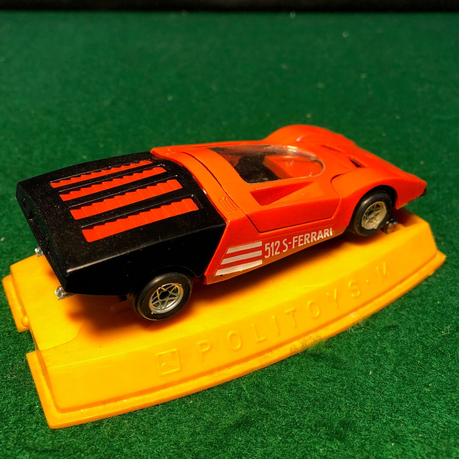 Ferrari 512 S Pininfarina Orange/Black by Politoys 1:43 (M13)