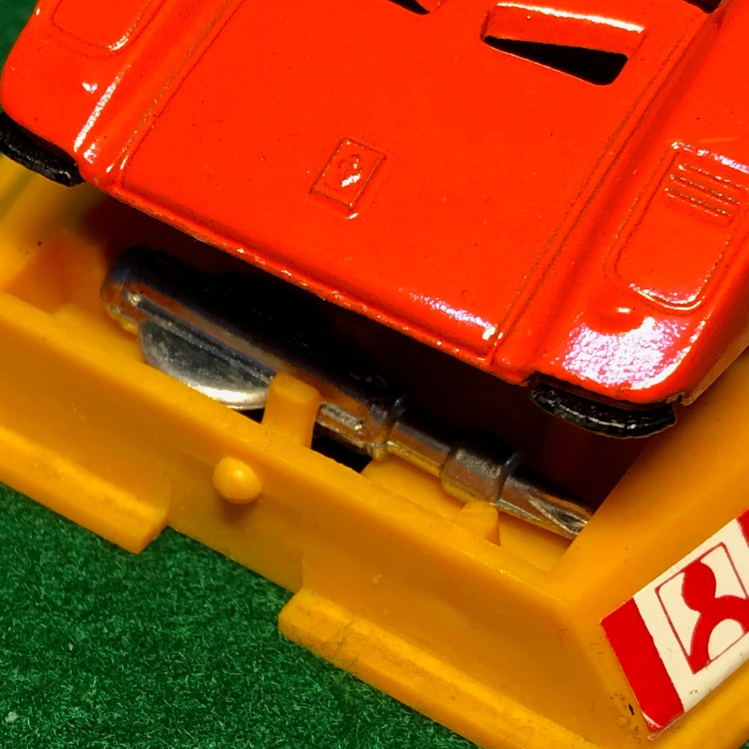 Ferrari 512 S Pininfarina Orange/Black by Politoys 1:43 (M13)