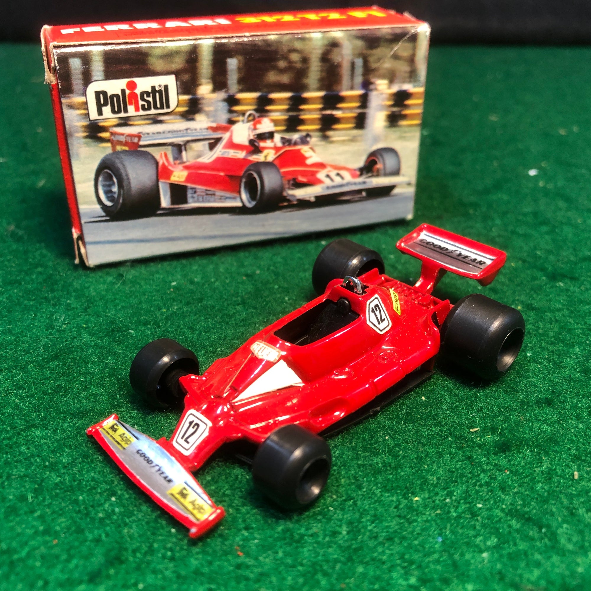 Ferrari 312 T2 N 12 Carlos Reutemann by Polistil 1:55 (rj55)