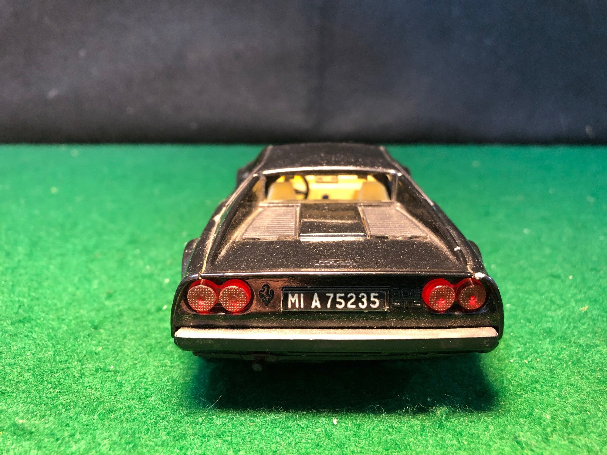 Ferrari 308 GTB Black by Polistil 1:25 (S214)(No box)