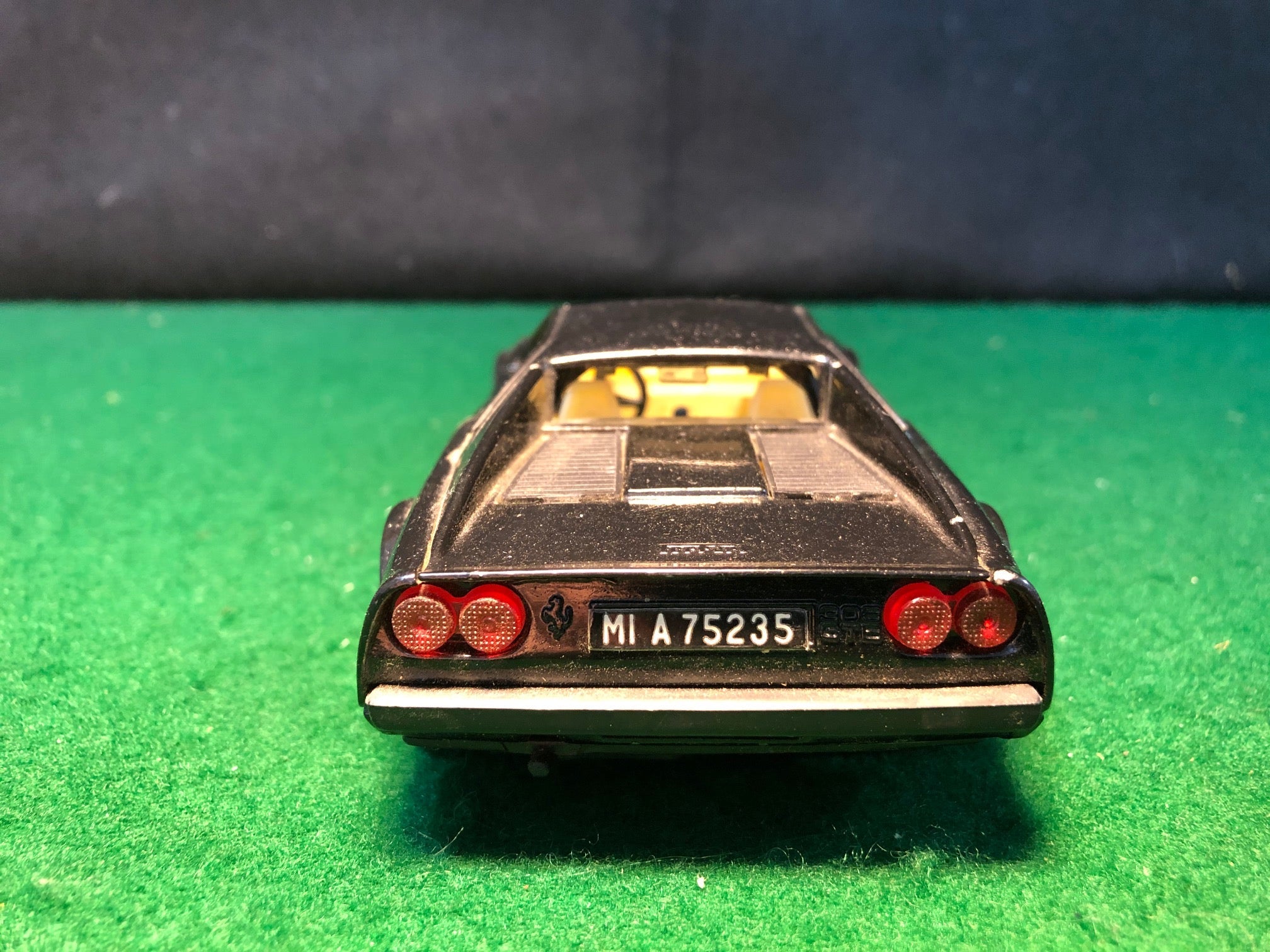 Ferrari 308 GTB Black by Polistil 1:25 (S214)(No box)