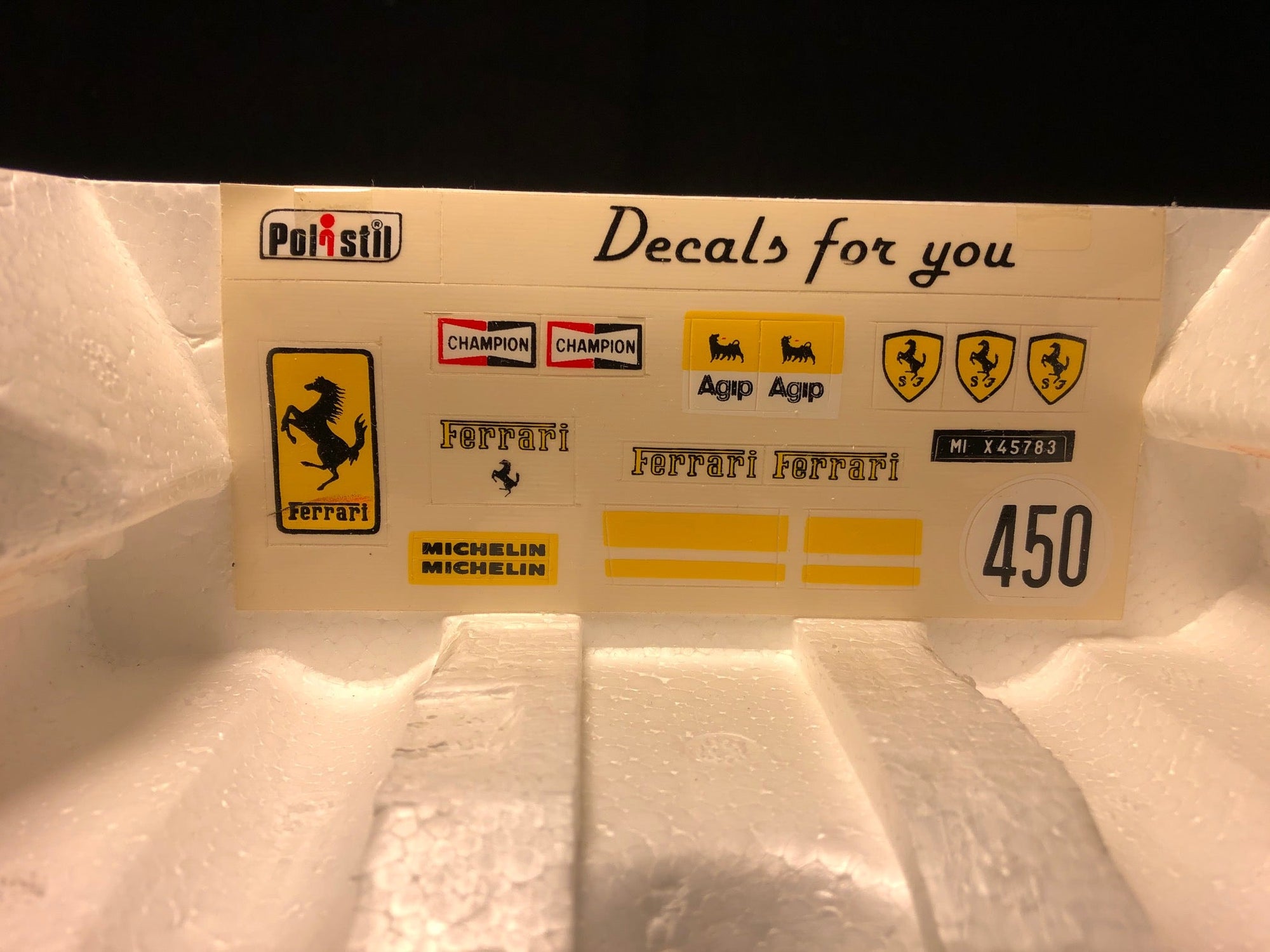 Ferrari 365 GTB/4 Daytona Red Racing N 450 by Polistil 1:25 (SN01)