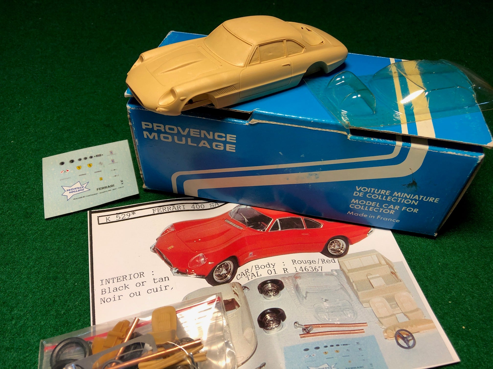 Ferrari 400 Super America II 1962, by Provence Moulage 1:43 (K529 