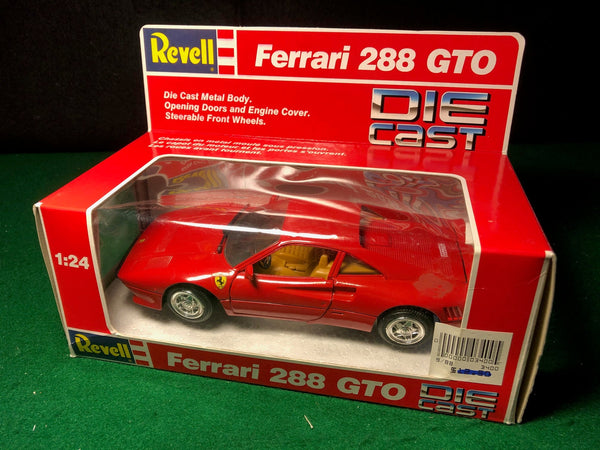 Revell Ferrari 288 GTO 1:24 ダイキャスト Ferrari 288 GTO Red by Revell 1:24 - Petrolicious
