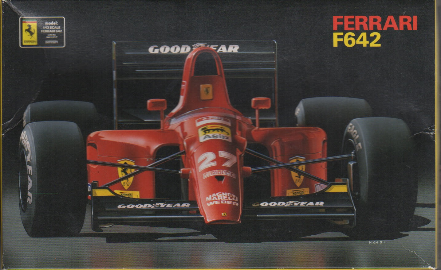 Ferrari F642 F1 Alain Prost - Jean Alesi US GP 1991 by Rosso 1:43